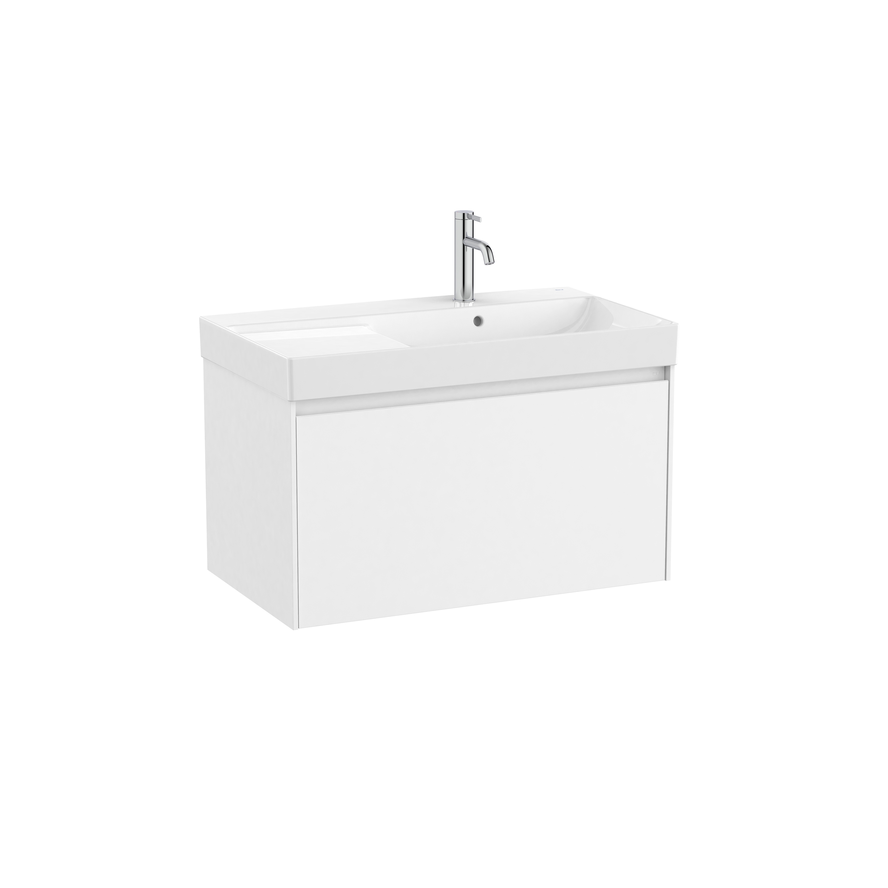 Ona | Vanity unit | Matt white