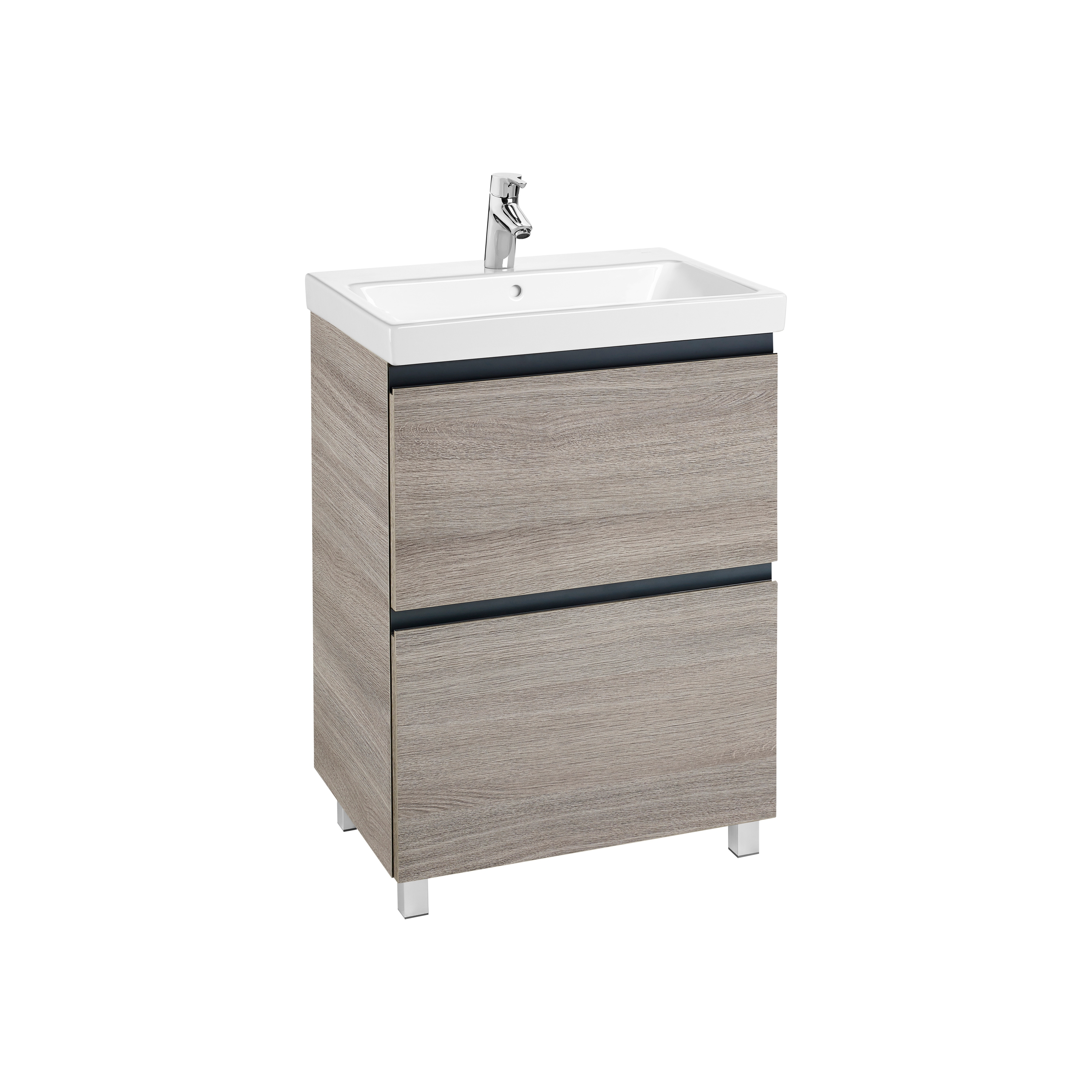 Afficher le produit Lander | Vanity unit | City oak du fabricant Roca
