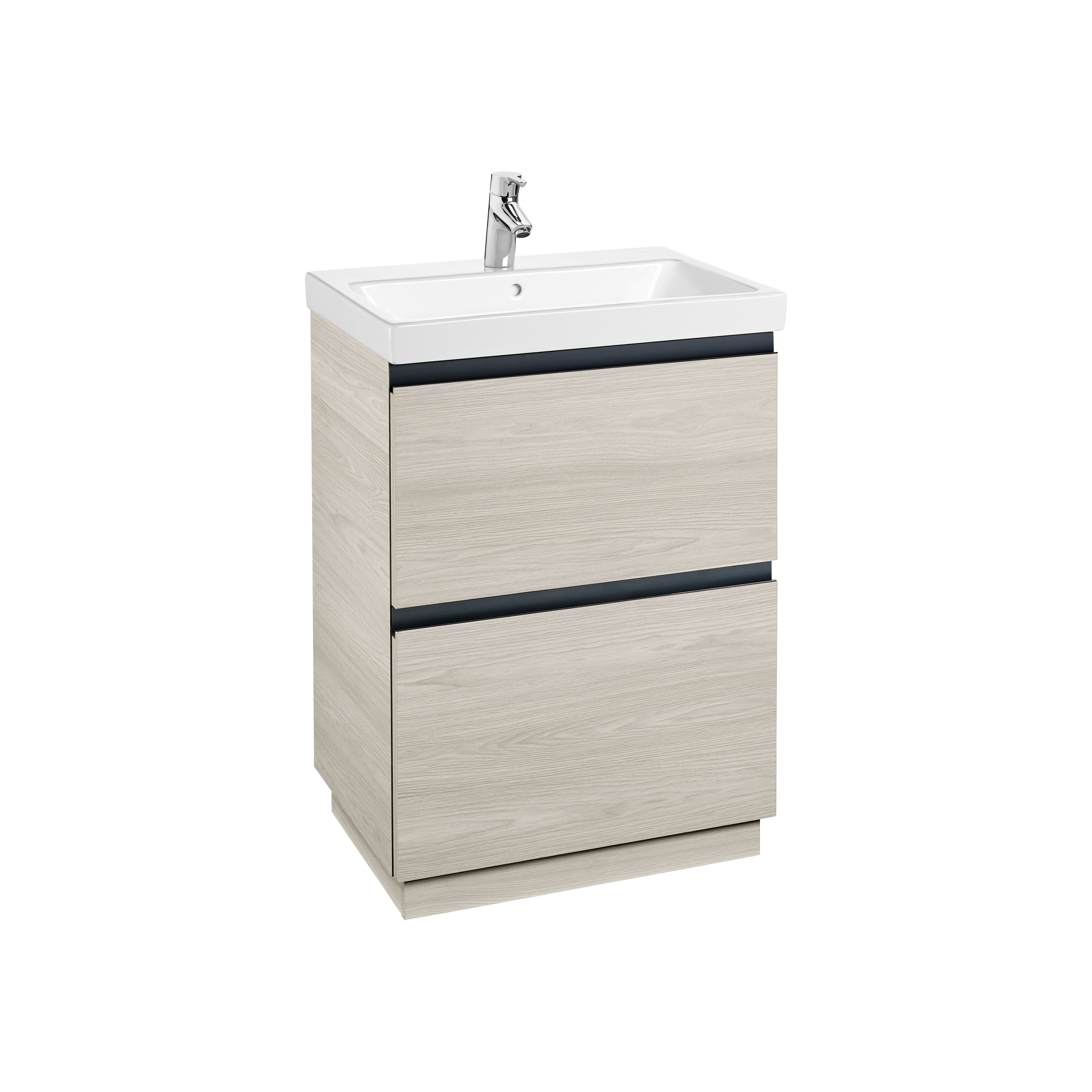 Display product Lander | Vanity unit | Nordic ash from manufacturer Roca
