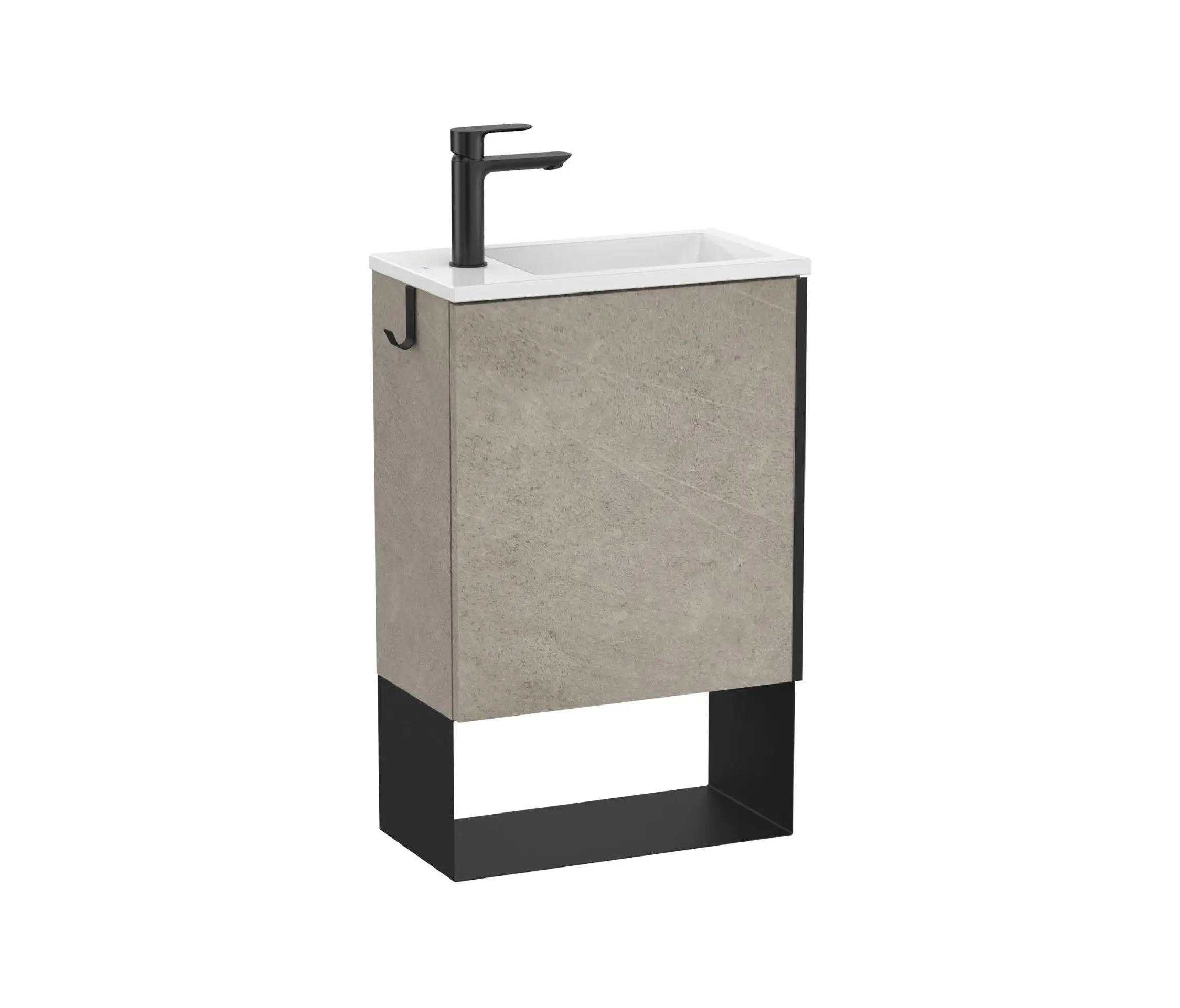 Roca - Mini | Vanity unit | Concrete Grey