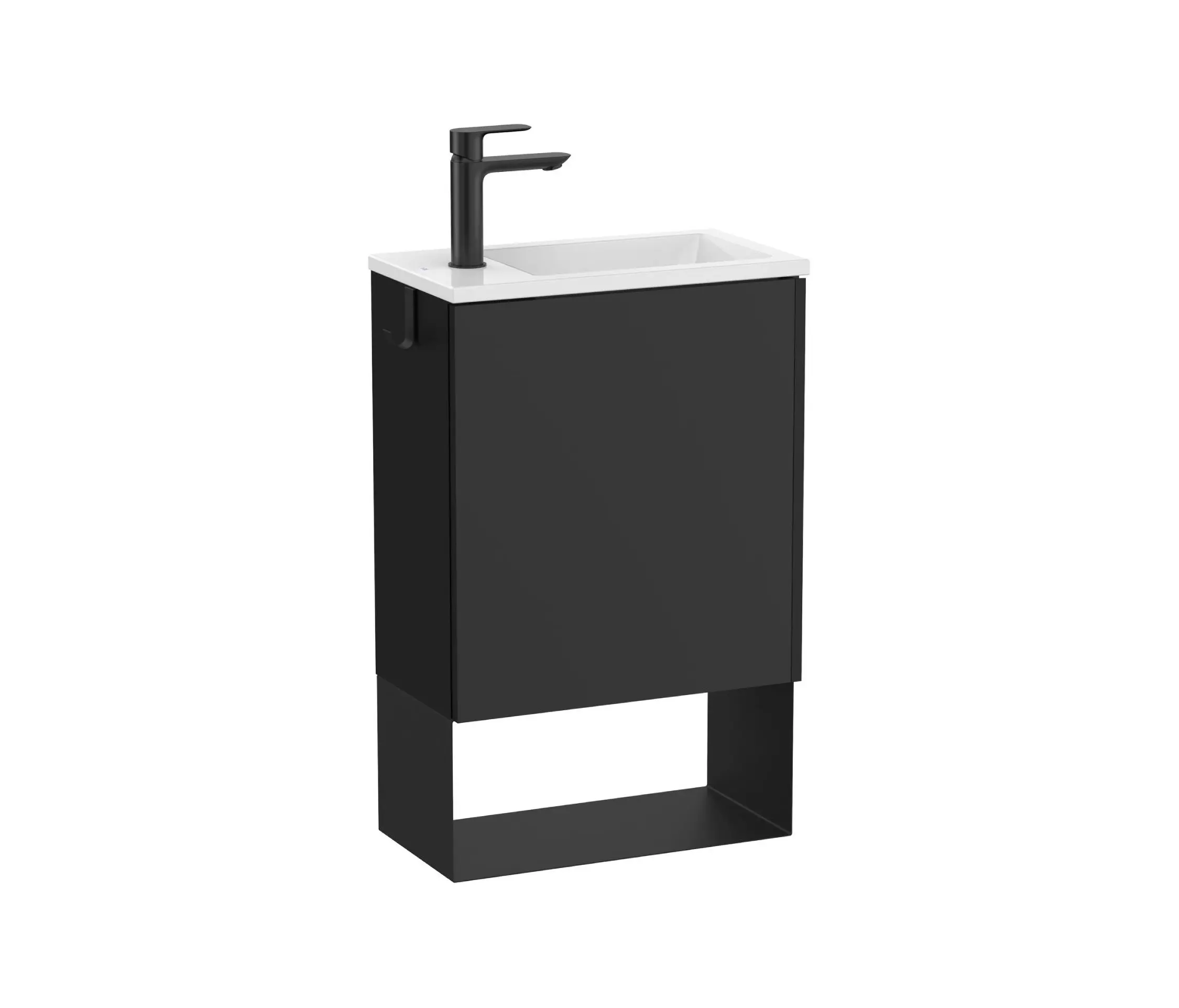 Roca - Mini | Vanity unit | Matt Black