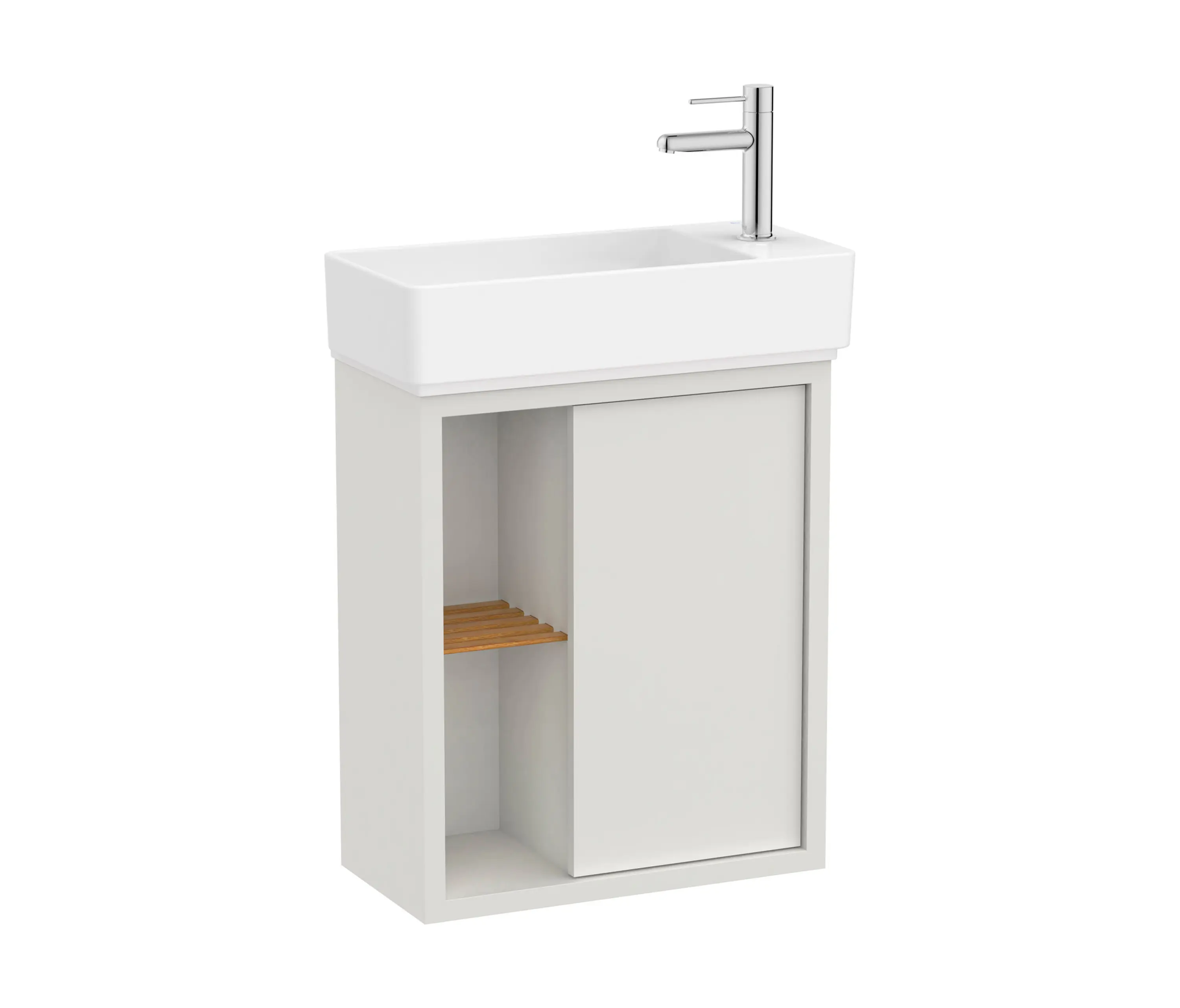 Roca - Tura | Vanity unit | Off-white