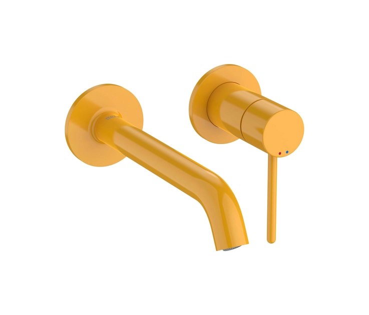 NU | BASIN FAUCET | HONEY YELLOW - Wash basin taps from Roca | Architonic