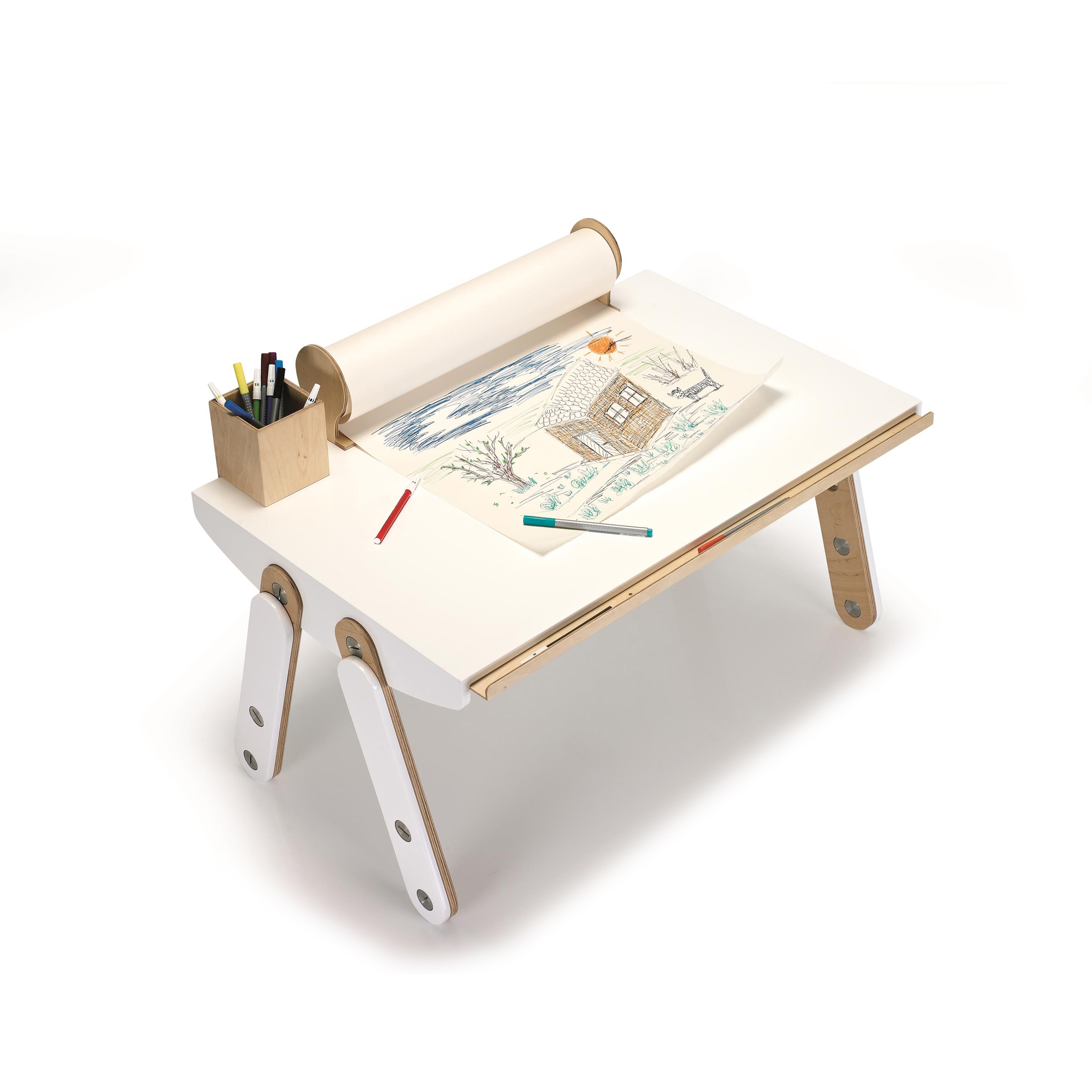 Display product Milky Desk & Accessories from manufacturer GAEAforms
