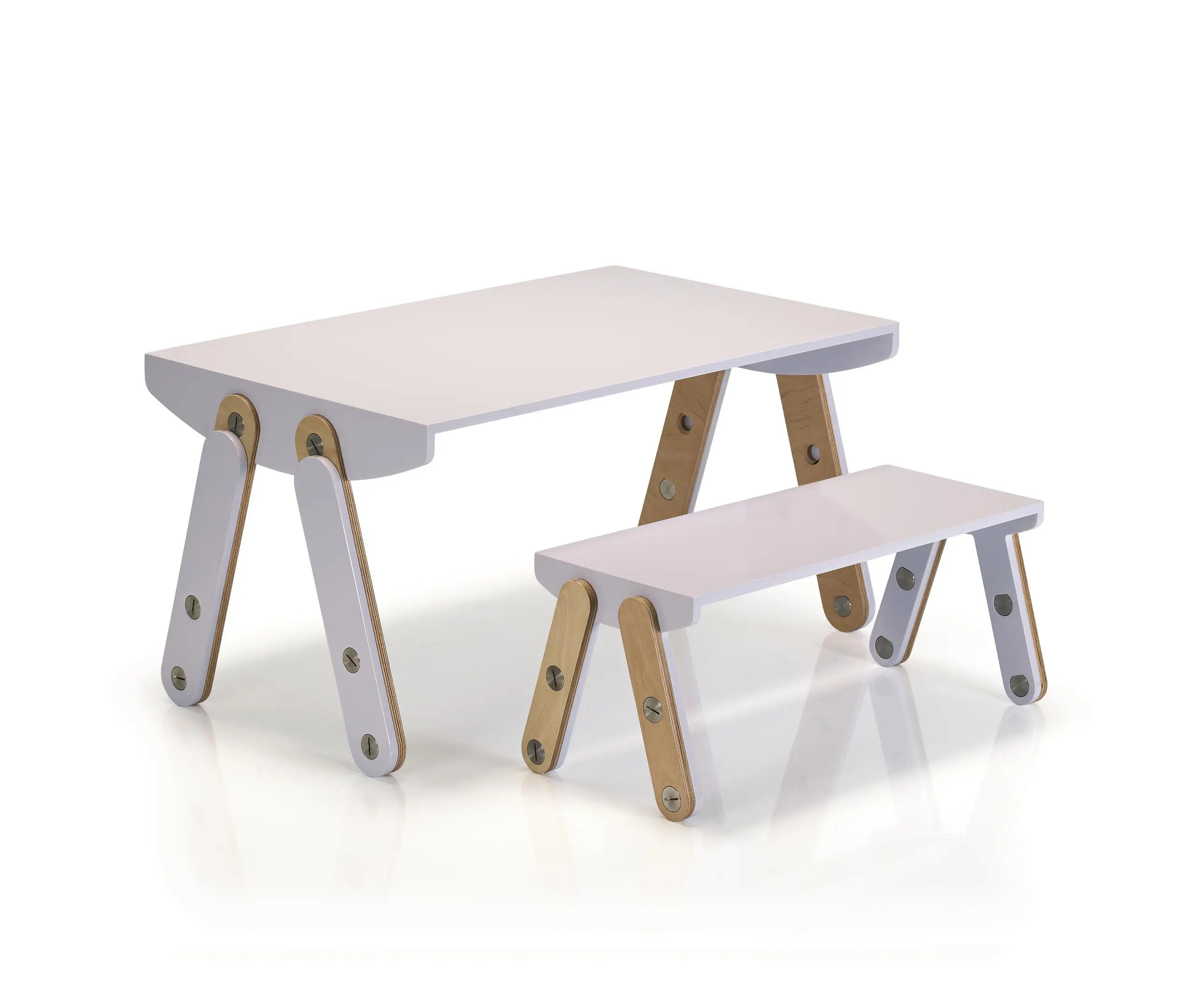 GAEAforms - Milky Desk & Bench