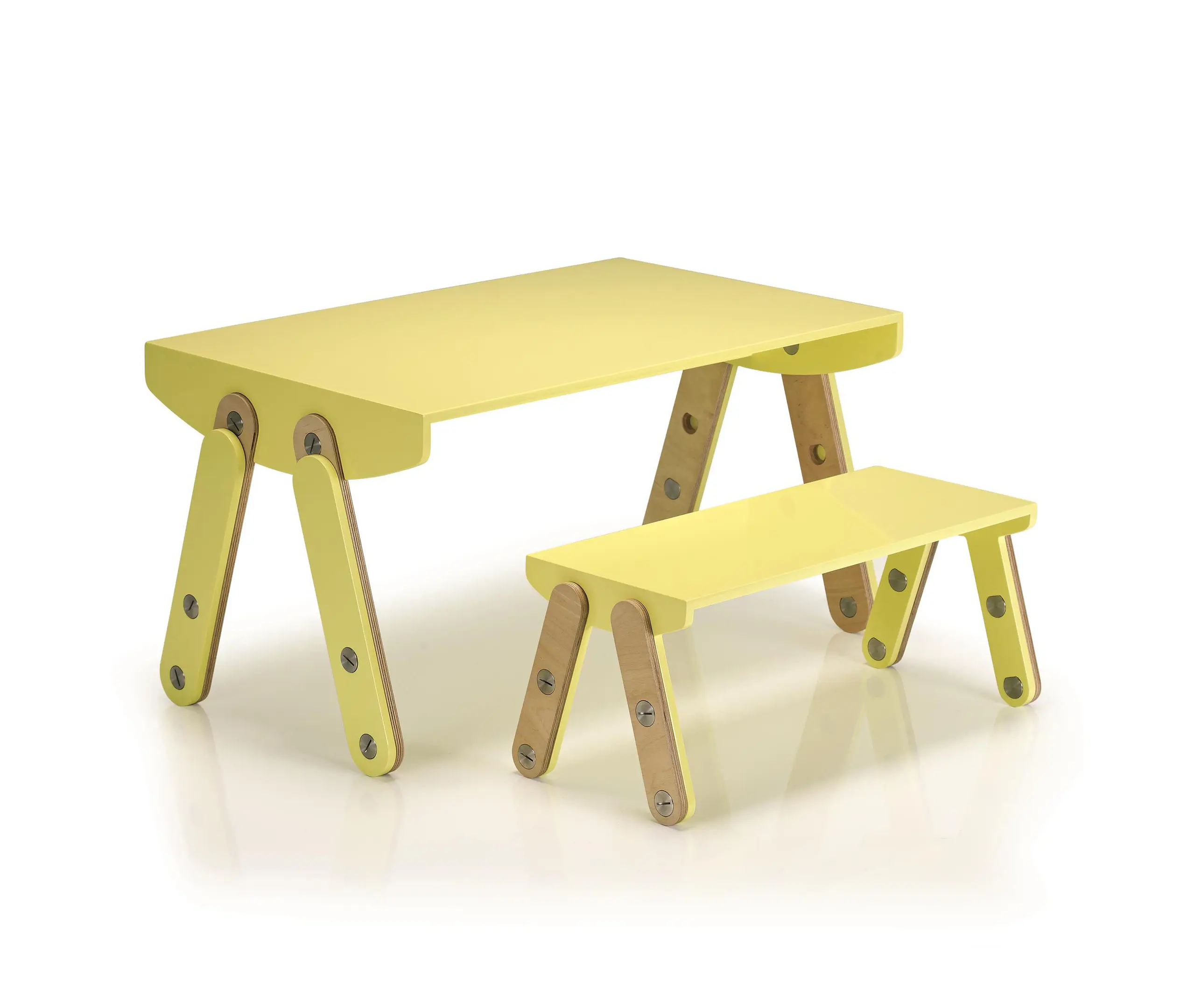 GAEAforms - Milky Desk & Bench