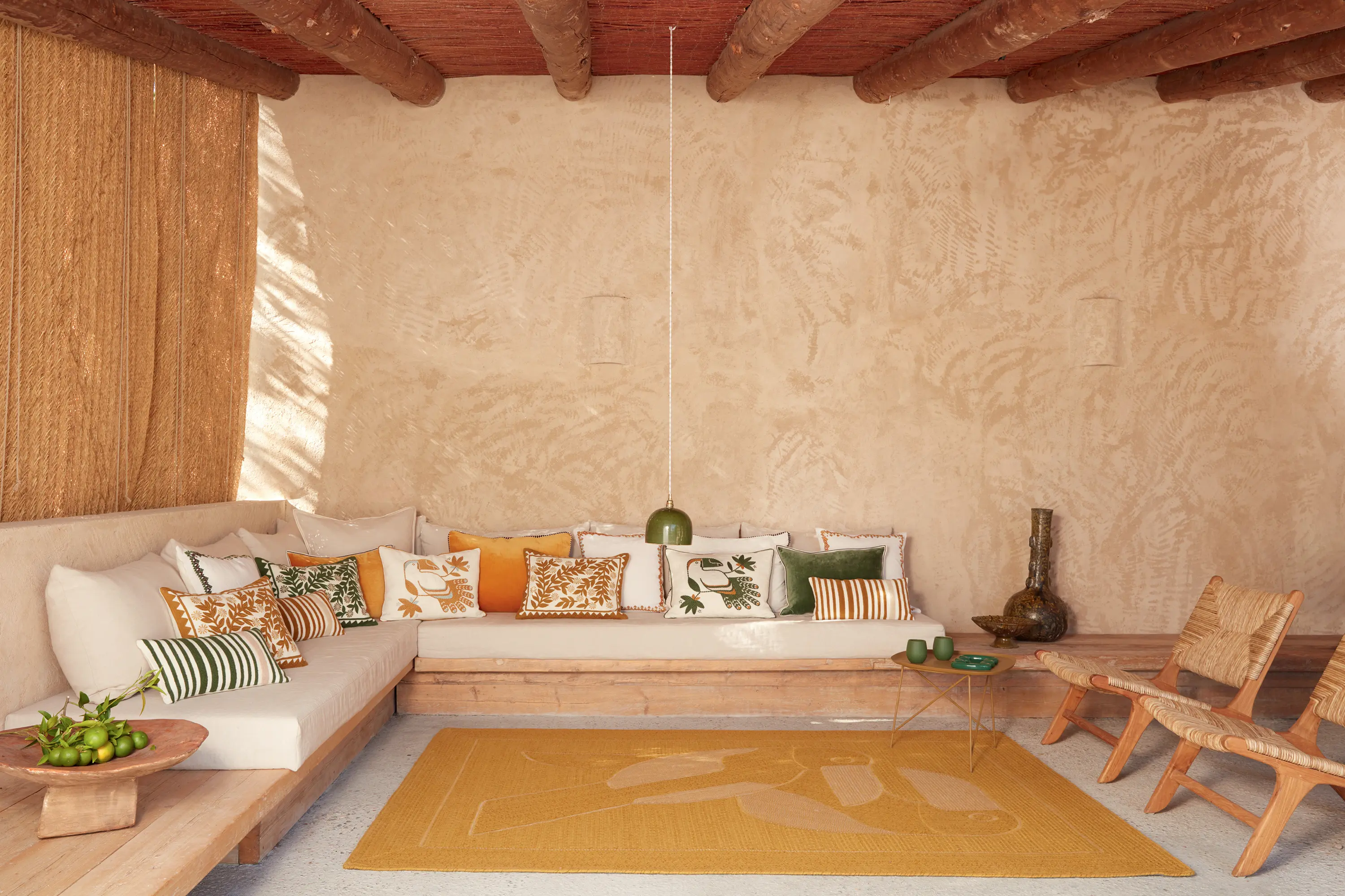 Elitis - L'Accessoire | DIEGO ET FRIDA Outdoor Natural black | TA 128 81 05
