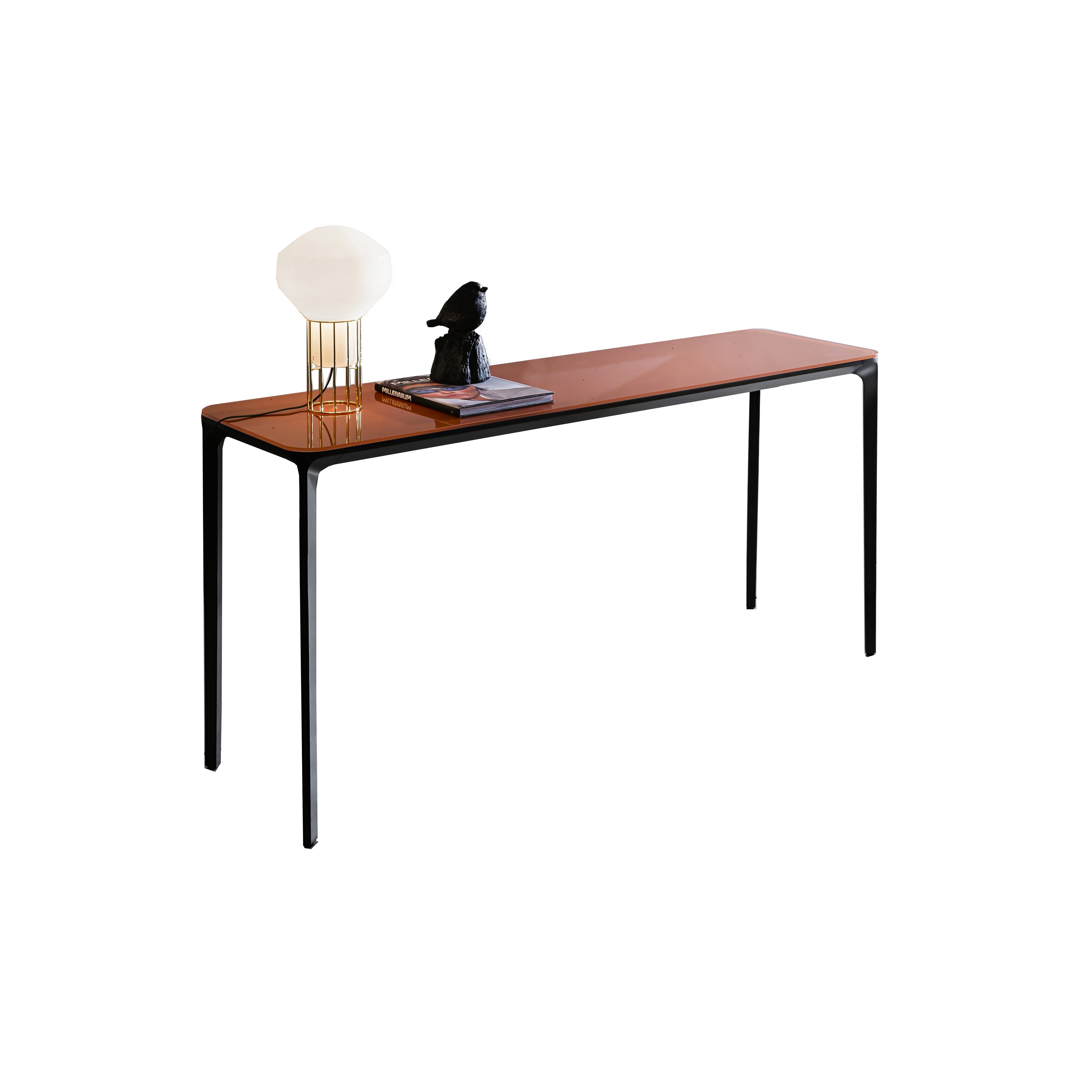 Slim console four legs