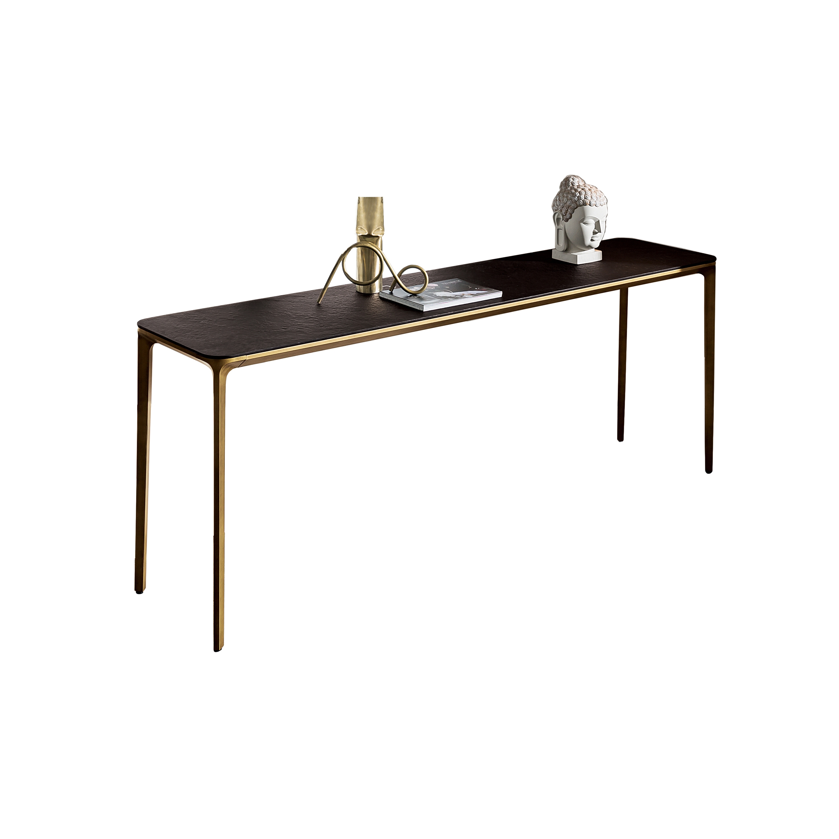 Slim console four legs