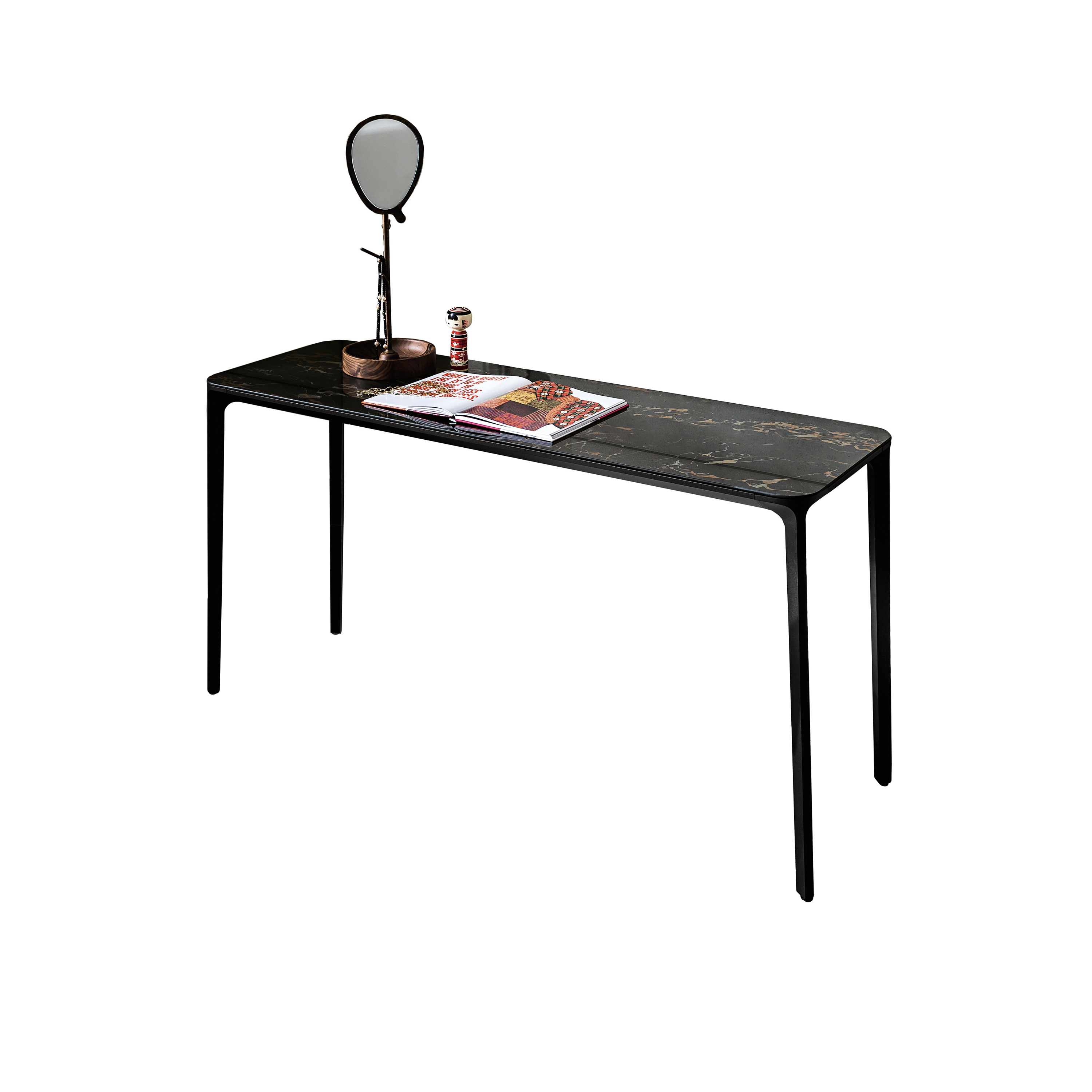 Slim console four legs