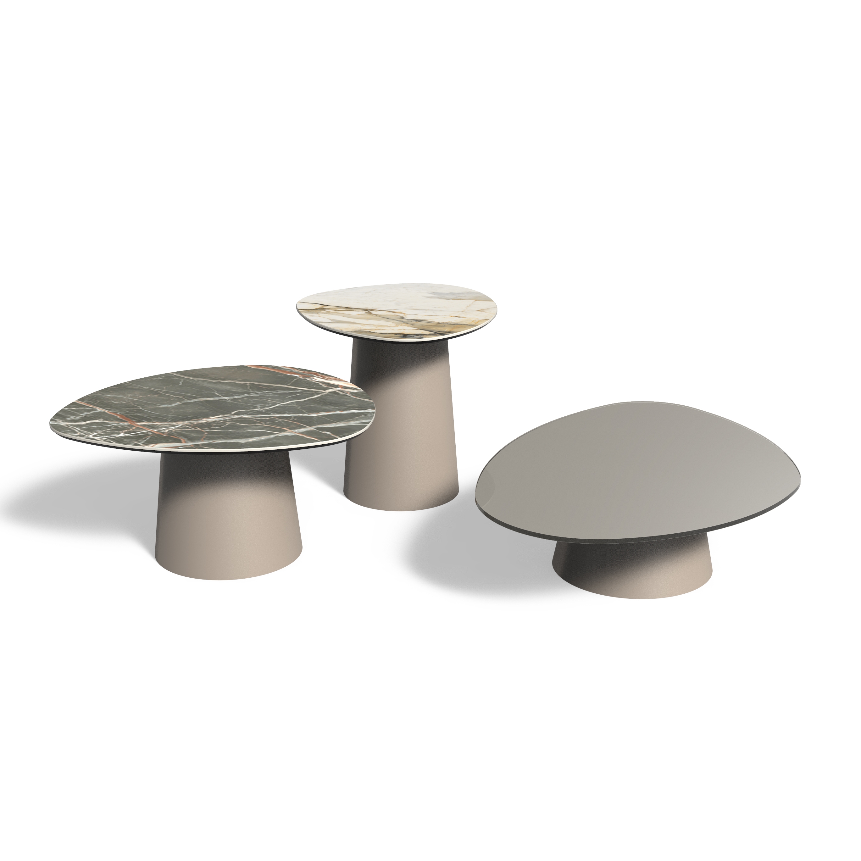 Totem drop coffee table
