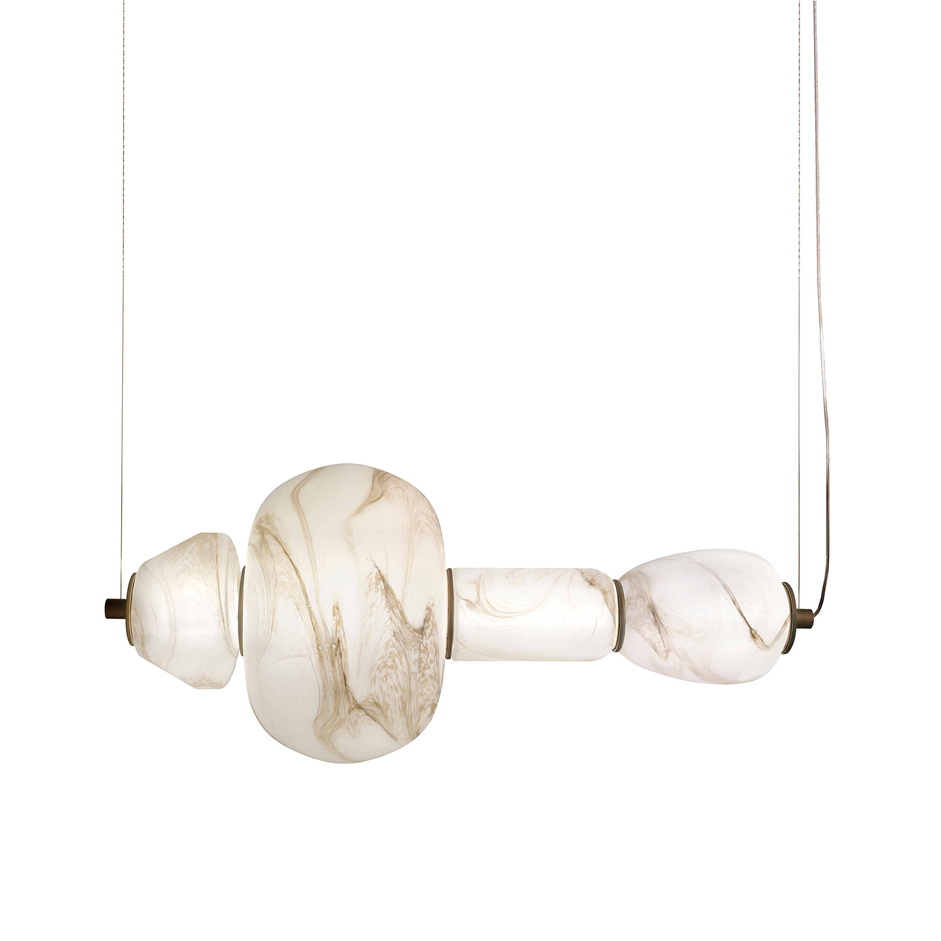 Afficher le produit Phoenix Pendant Lamp Horizontal du fabricant Linteloo