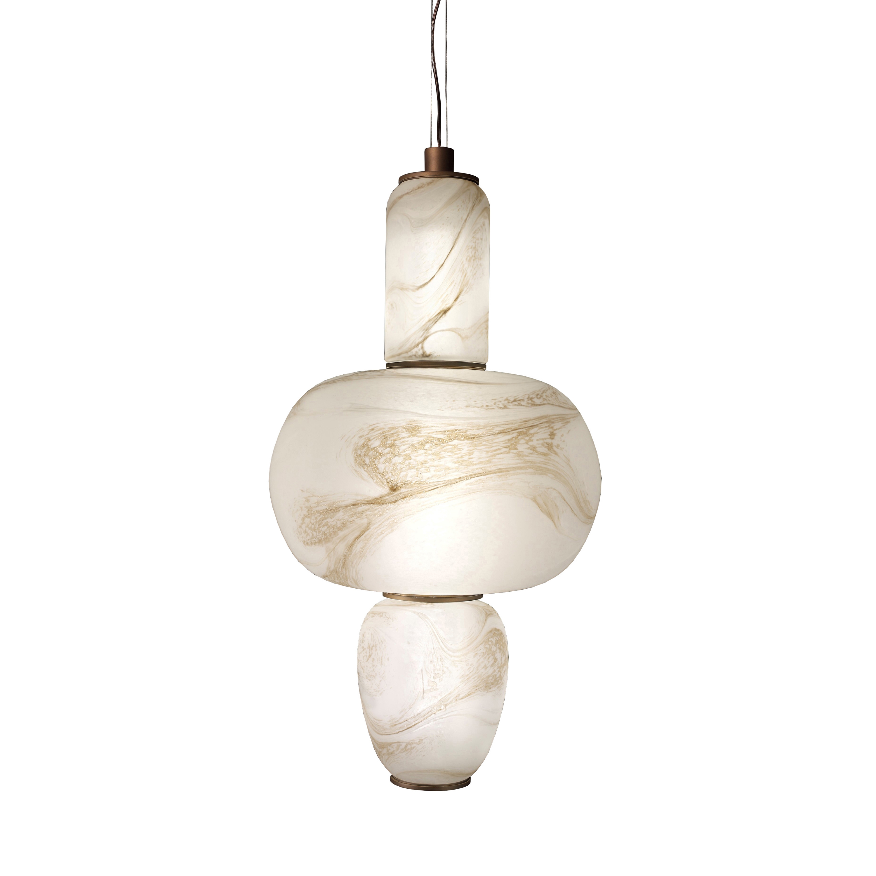 Mostra il prodotto Phoenix Pendant Lamp Vertical del produttore Linteloo
