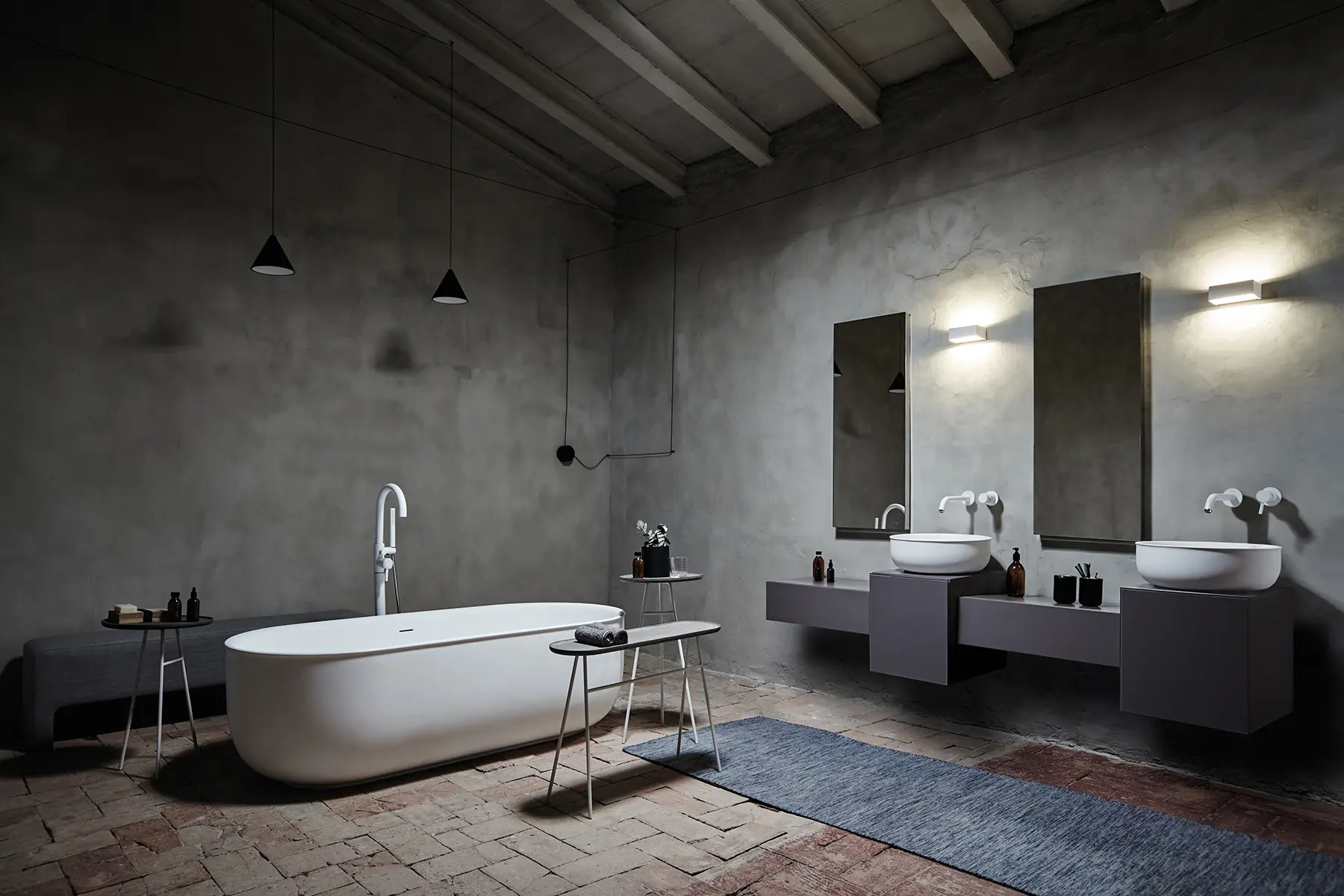 Inbani - Strato Mirrors with Led Lighting
