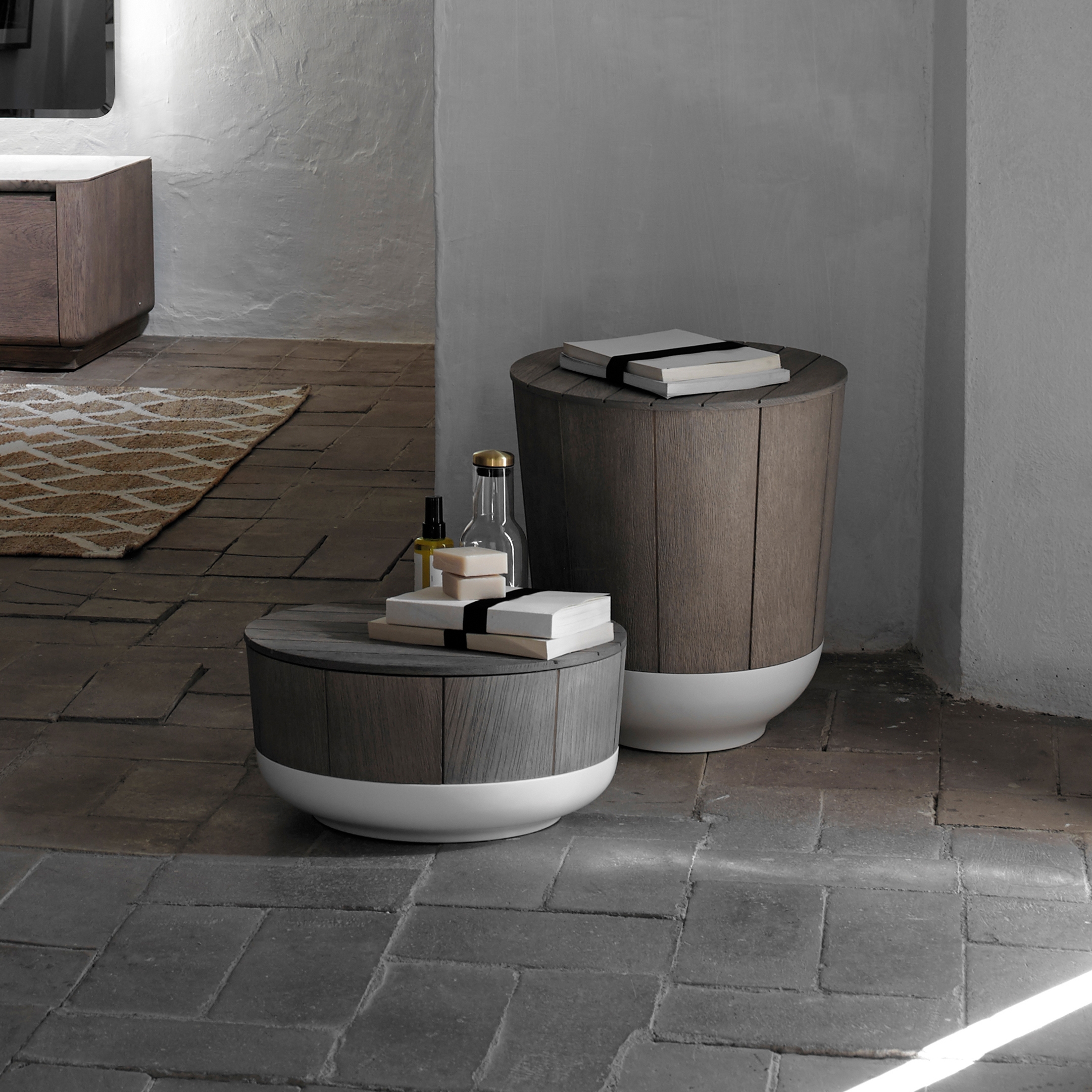 Mostra il prodotto Origin Basket Stool del produttore Inbani