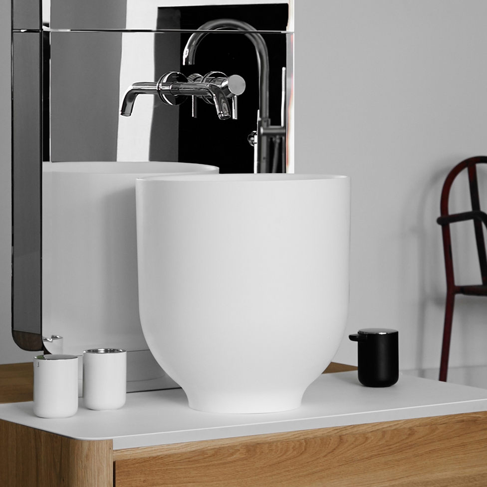 Mostra il prodotto Origin Lavandino su piano di lavoro in Topsolid H45 del produttore Inbani