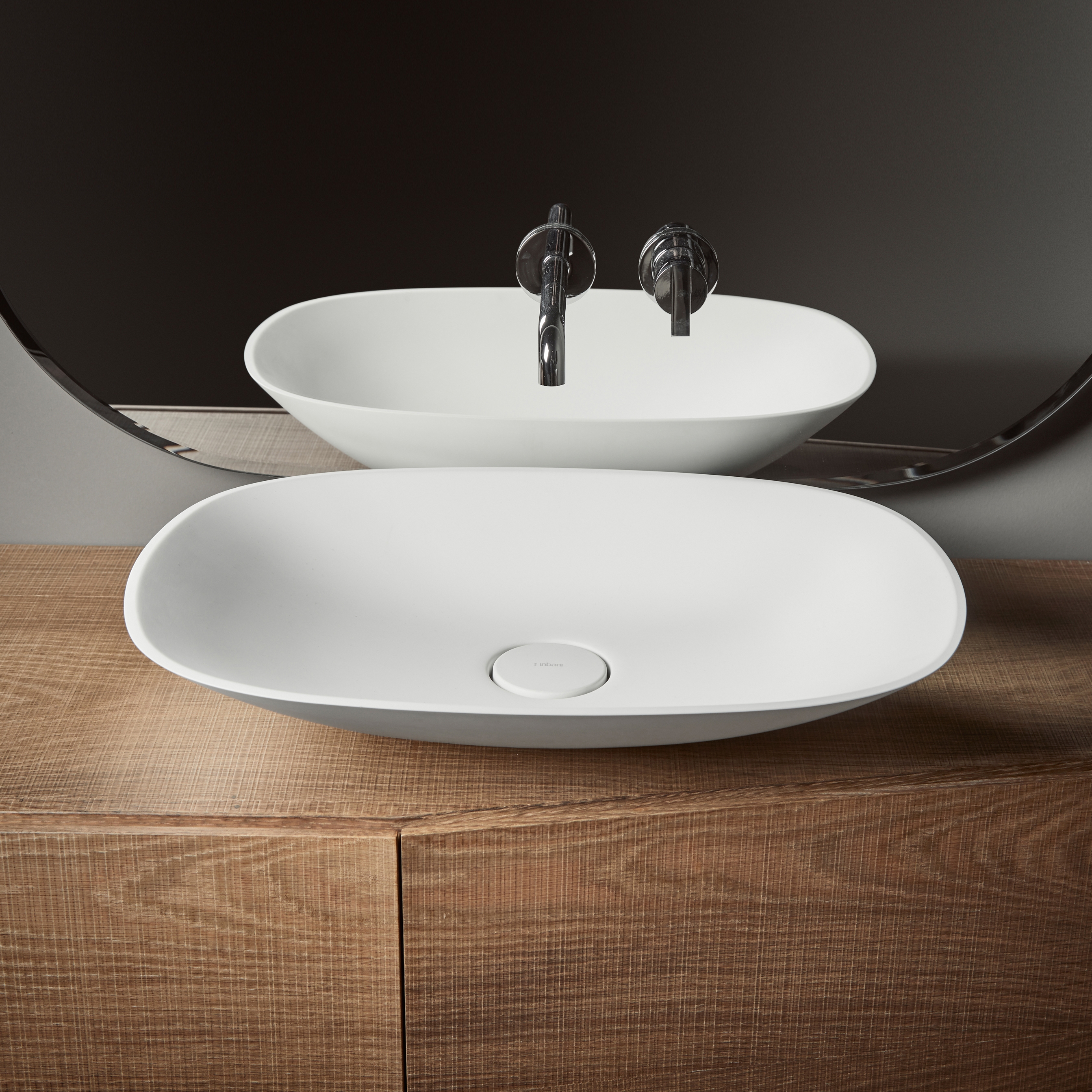 Mostra il prodotto Forma Lavandino su piano di lavoro in Topsolid L60 del produttore Inbani