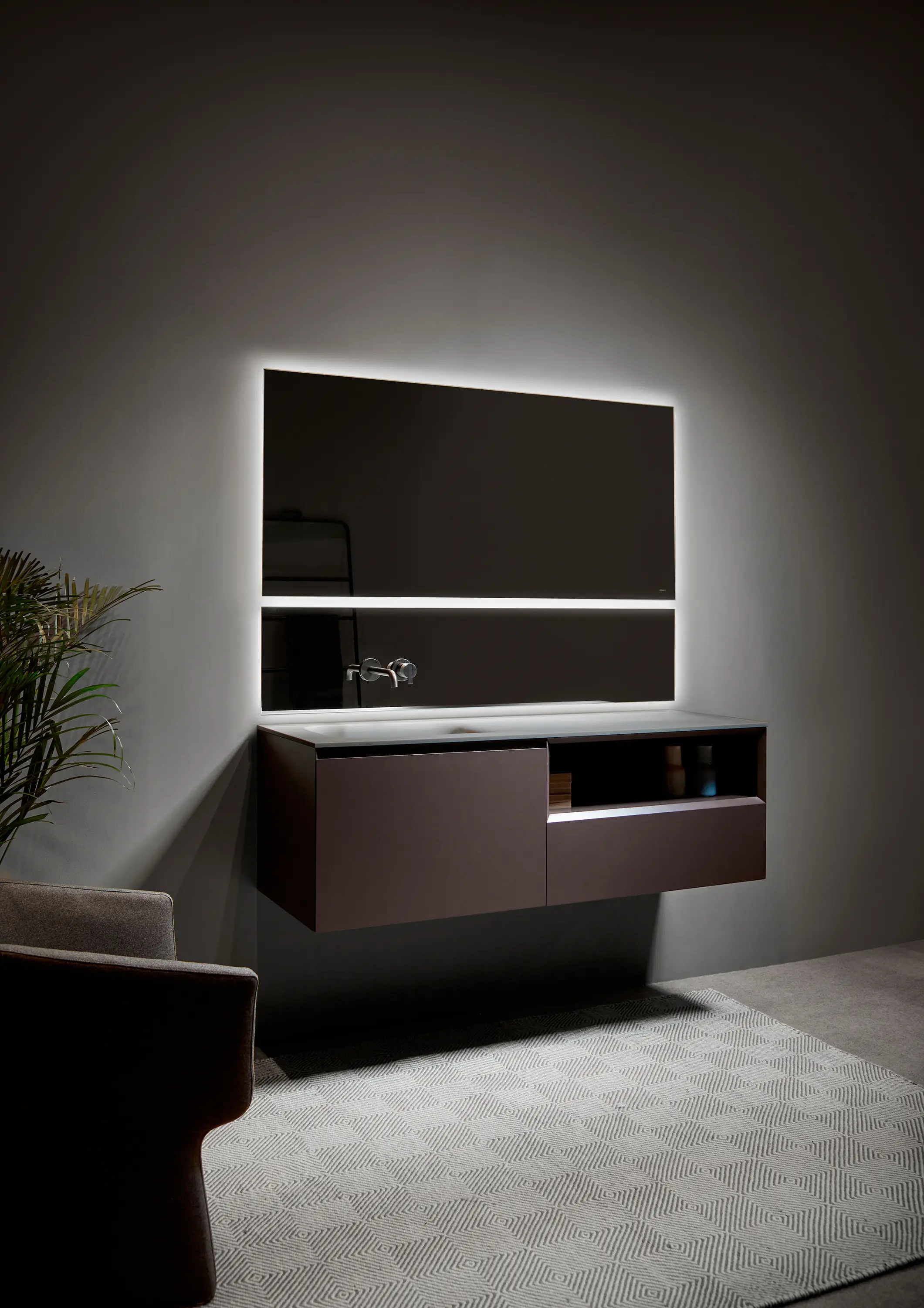Inbani - Strato Mirrors with Led Lighting