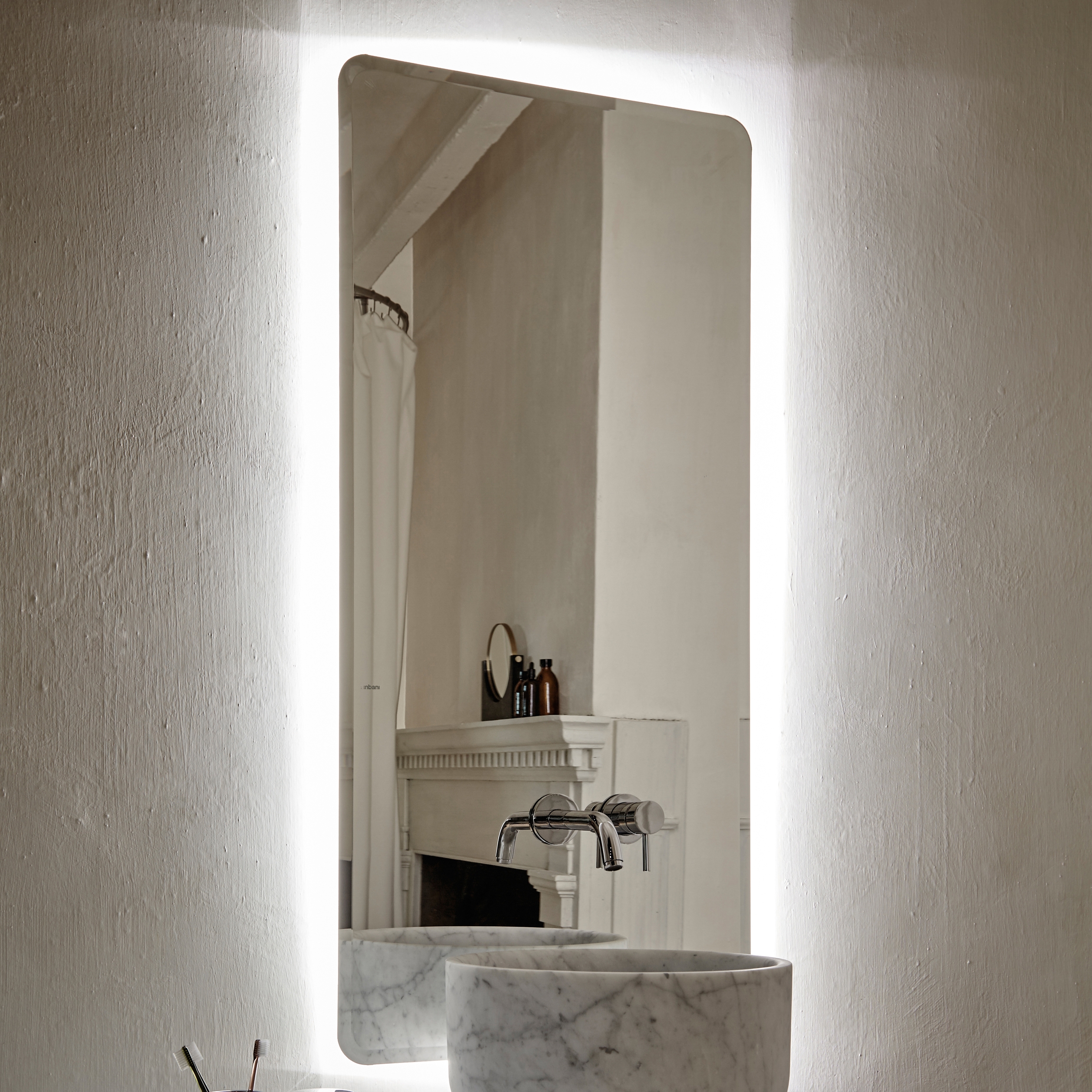 Origin Beveled Mirrors with LED Lighting