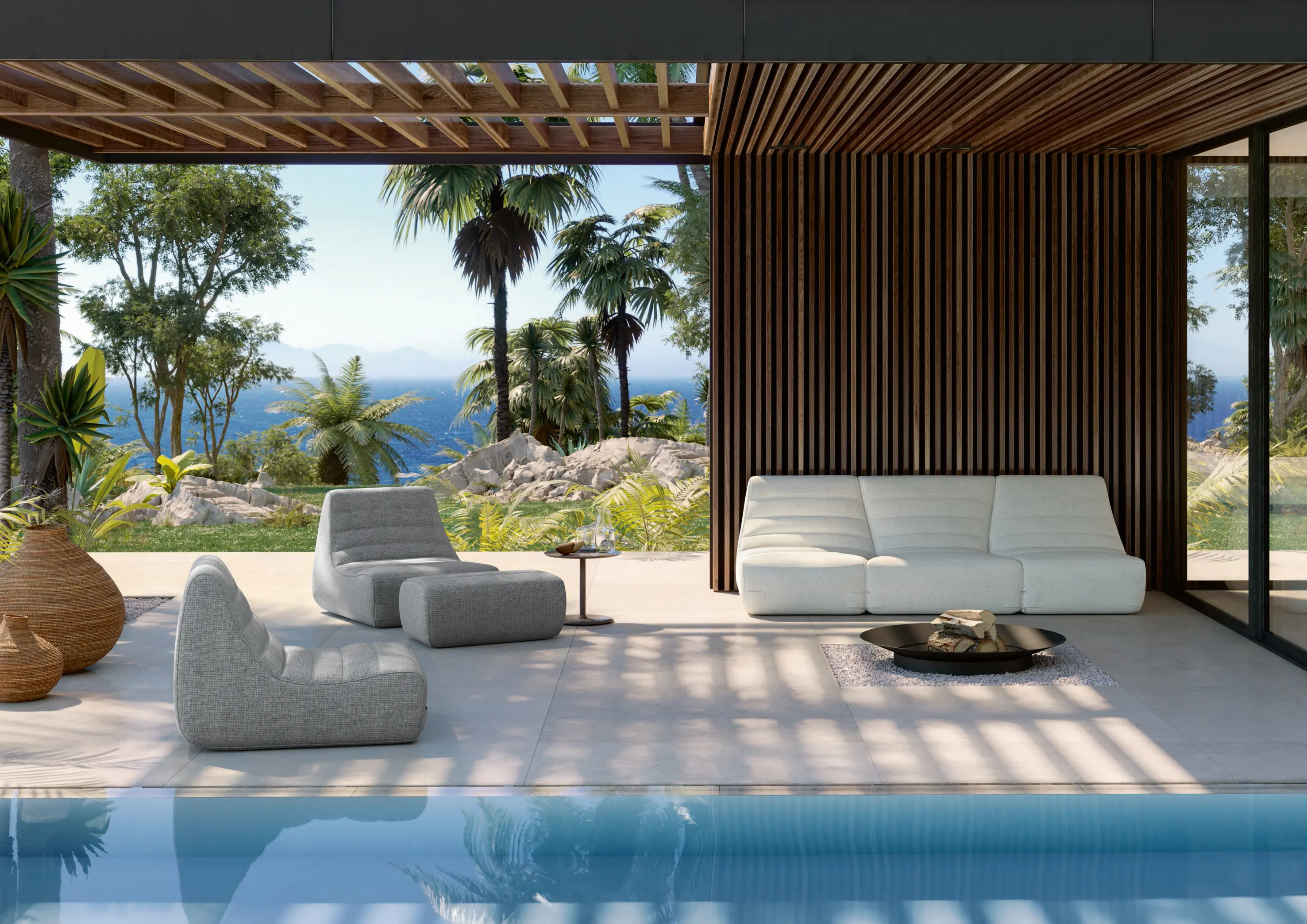 Ligne Roset - Saparella | Pouf