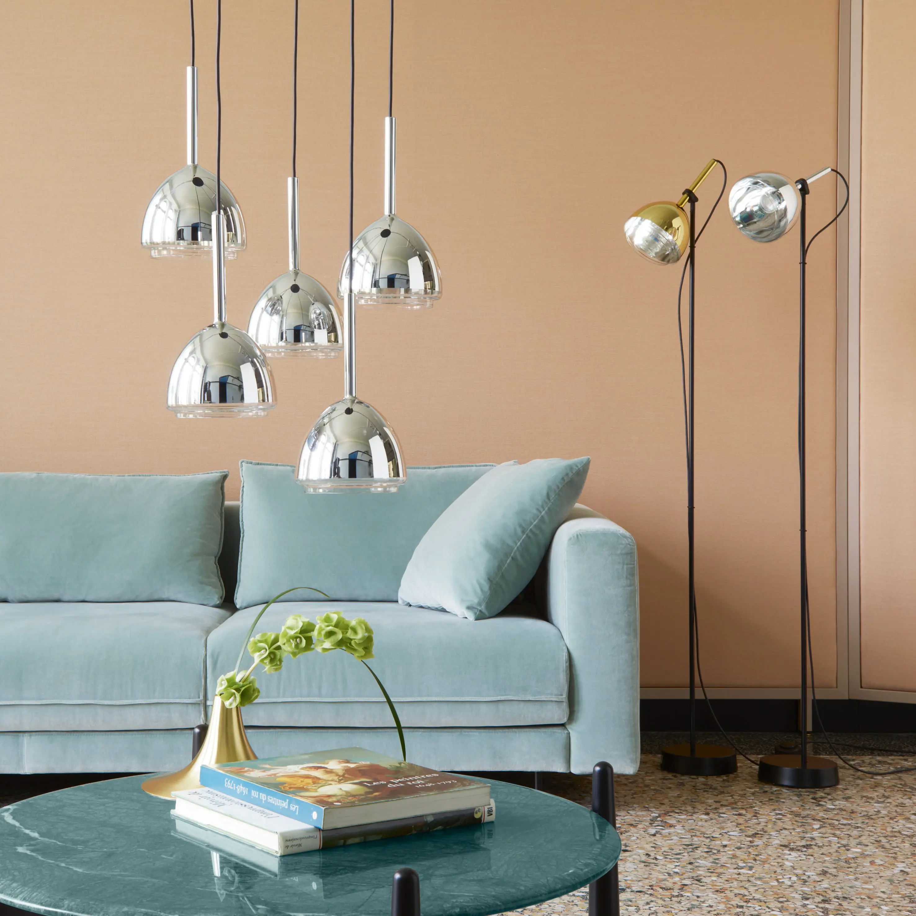 Ligne Roset - Chrome Bell | Reading Lamp