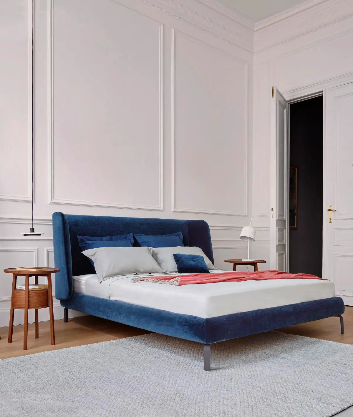 Ligne Roset - Desdemone | Bett 160 X 200 Niedriges Kopfteil
