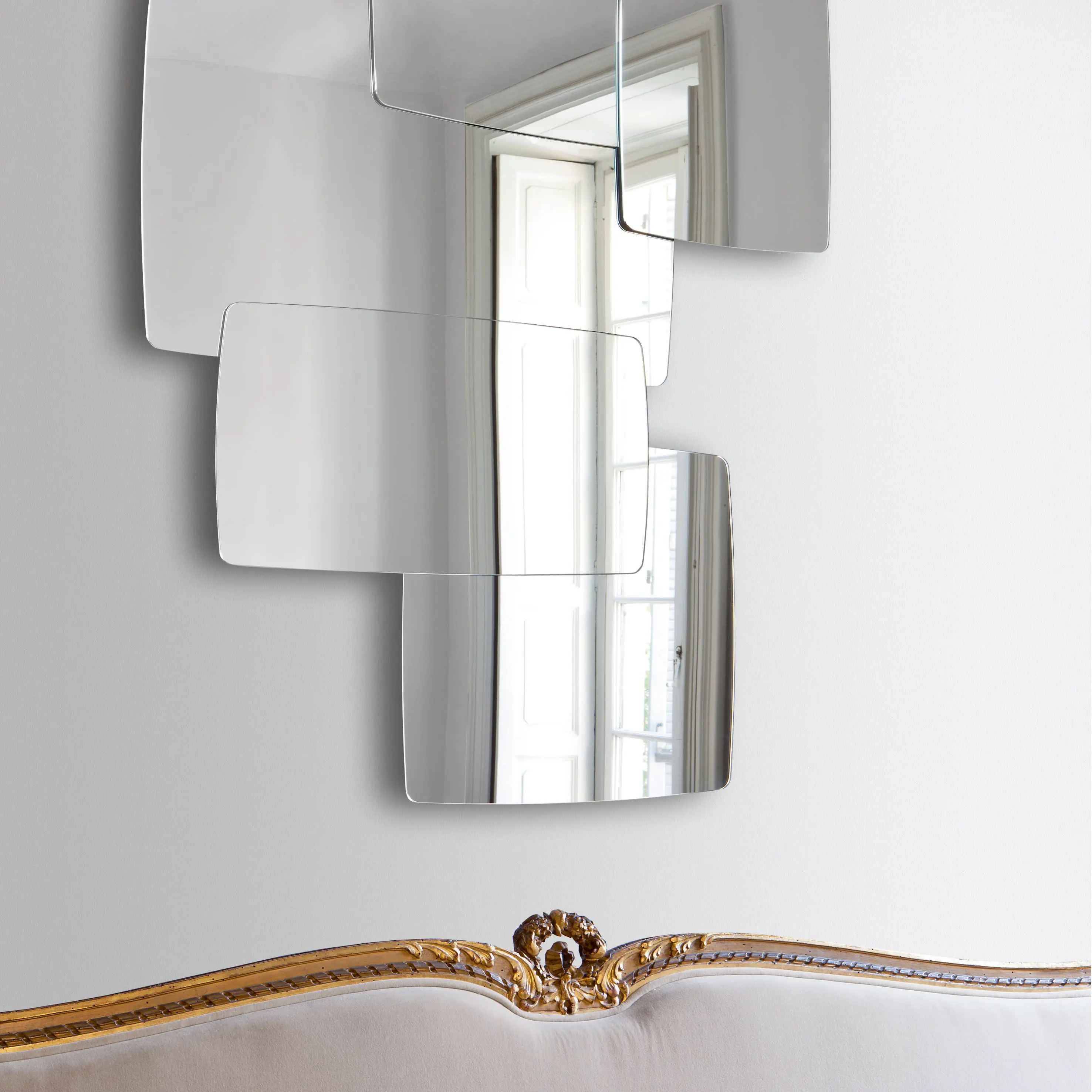Ligne Roset - Mirror: Biscuit | Miroir