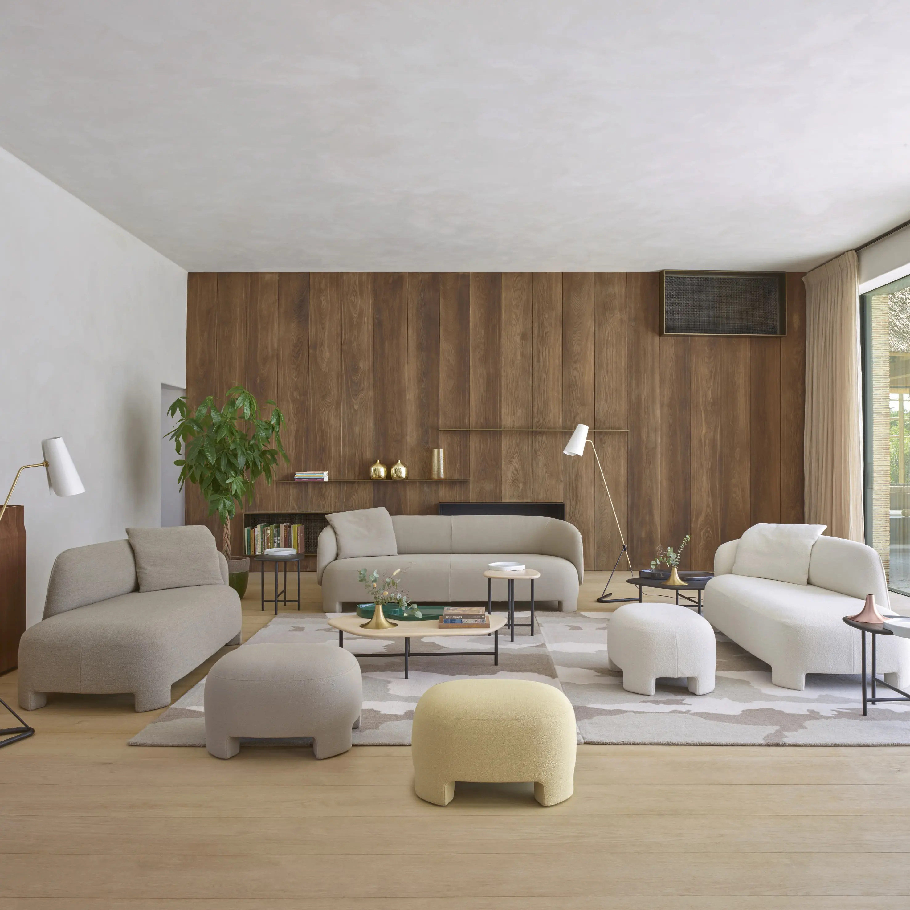 Ligne Roset - Taru | Large Settee Complete Item