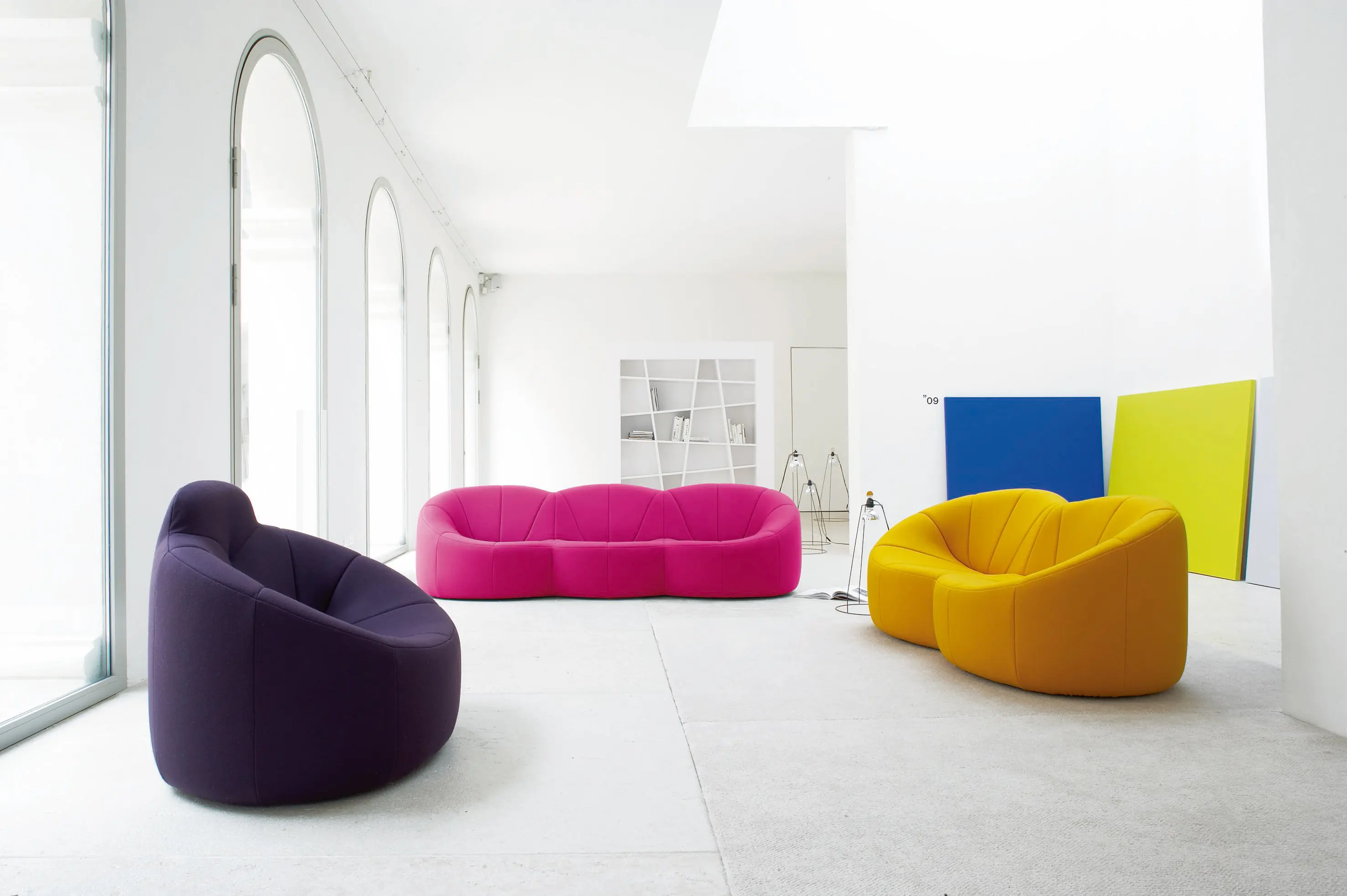 Ligne Roset - Pumpkin | Poltrona Con Braccioli Girevole