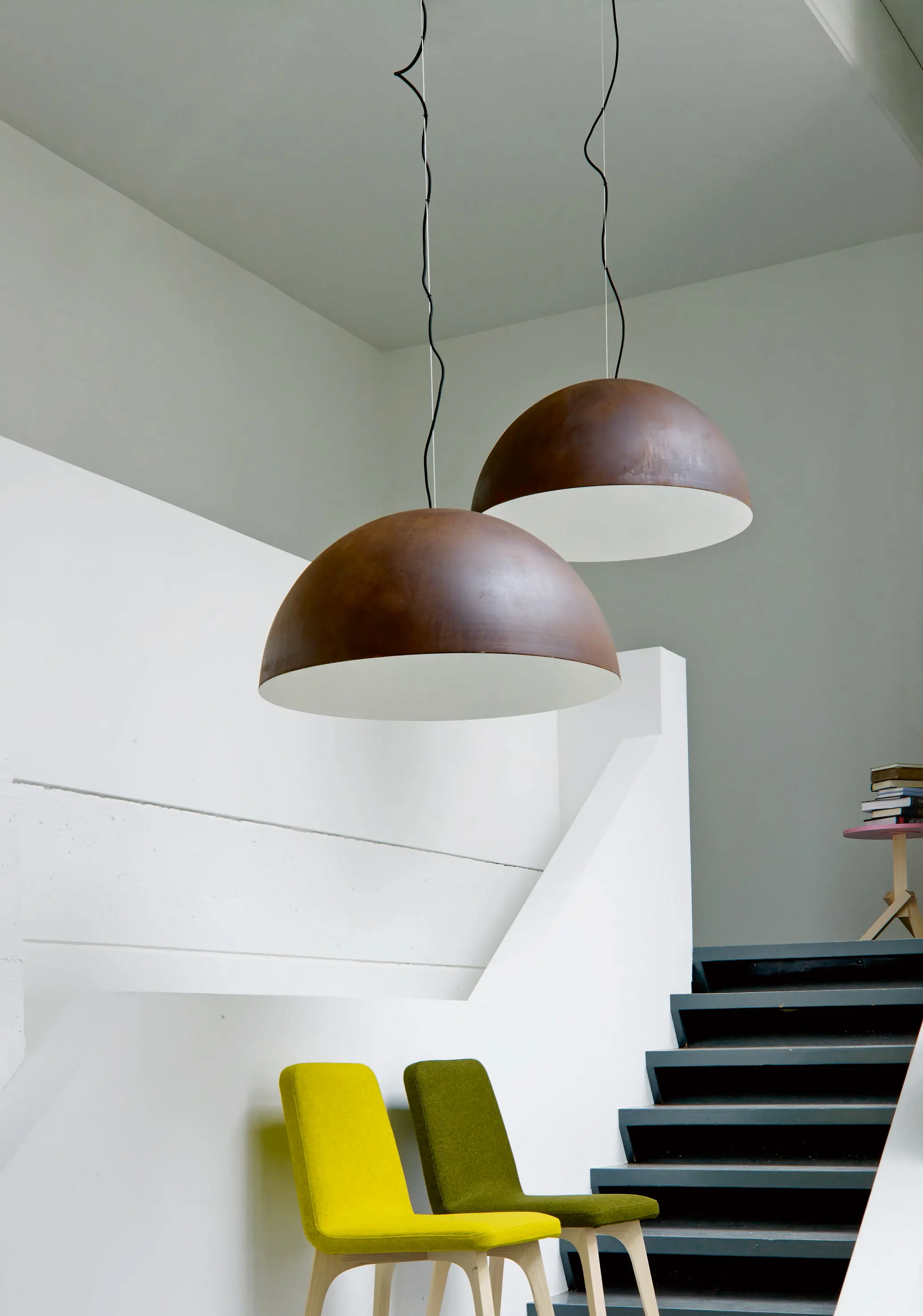 Ligne Roset - Vik | Barhocker Hoch Esche Aschgrau Mit Griff