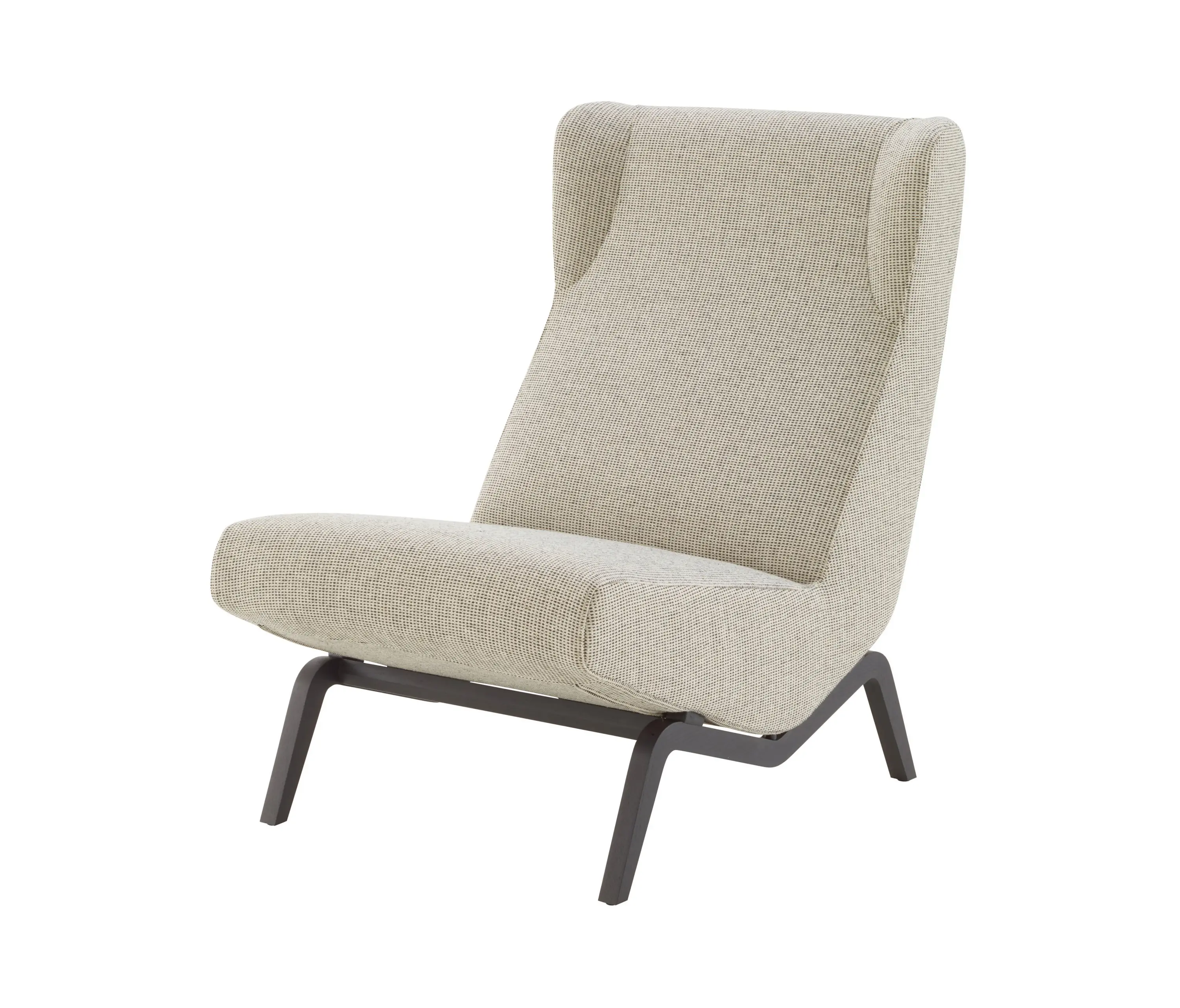 Ligne Roset - Archi | Butaca Patas De Fresno Teñido Negro