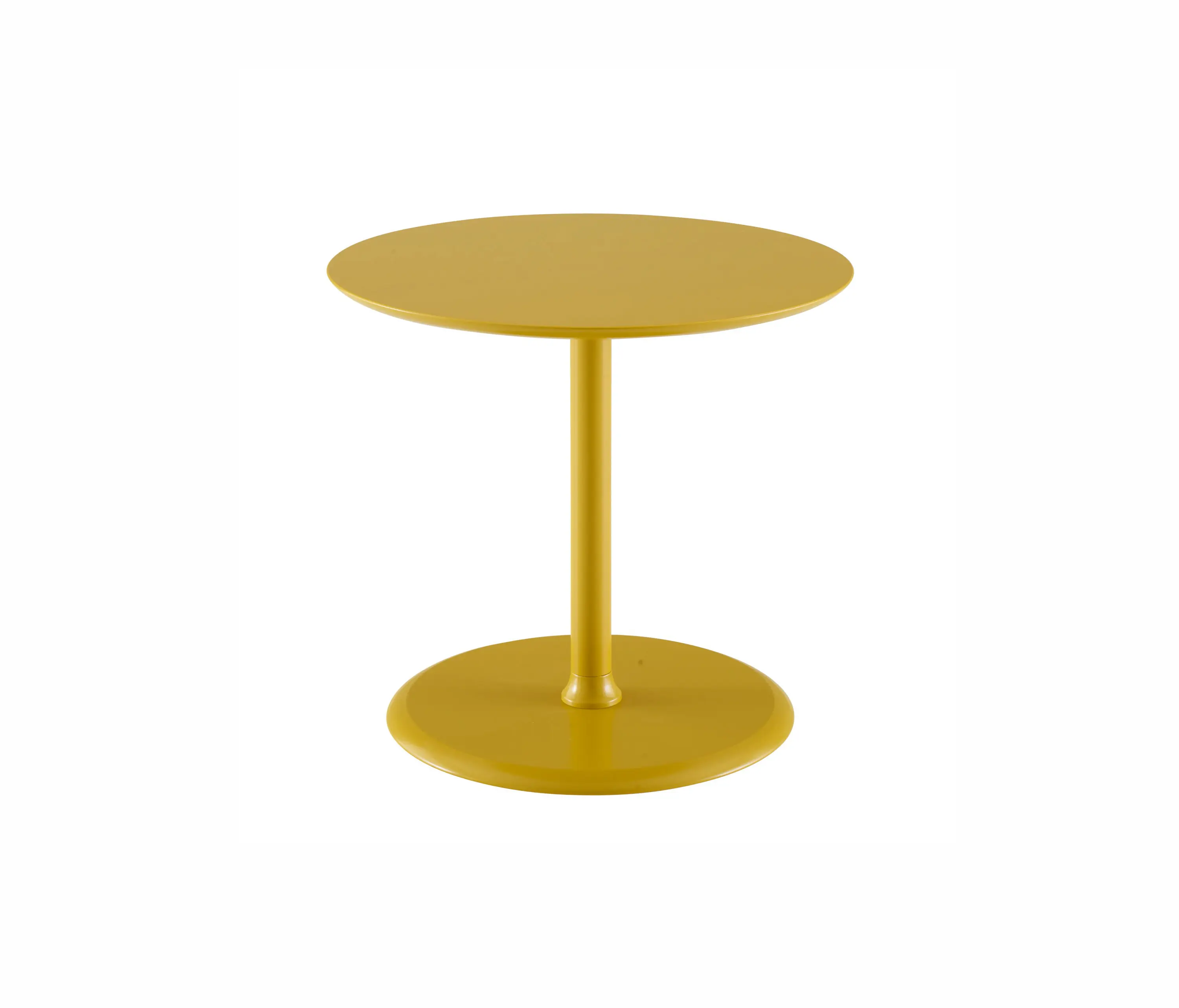 Ligne Roset - Elysee | Beistelltisch Mit 2 Platten Lack Senfgelb