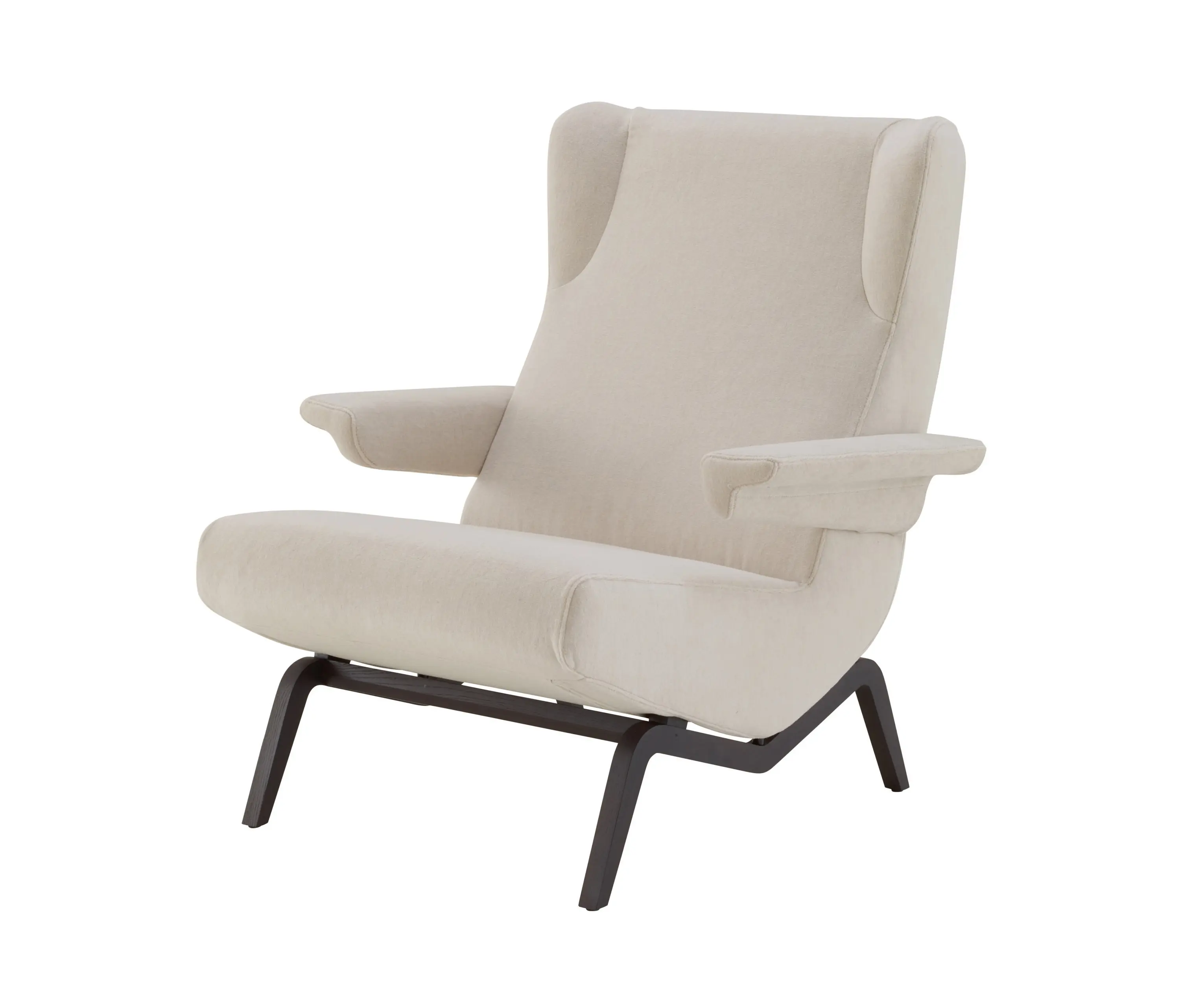 Ligne Roset - Archi | Fauteuil Pietement Frene Teinte Noir