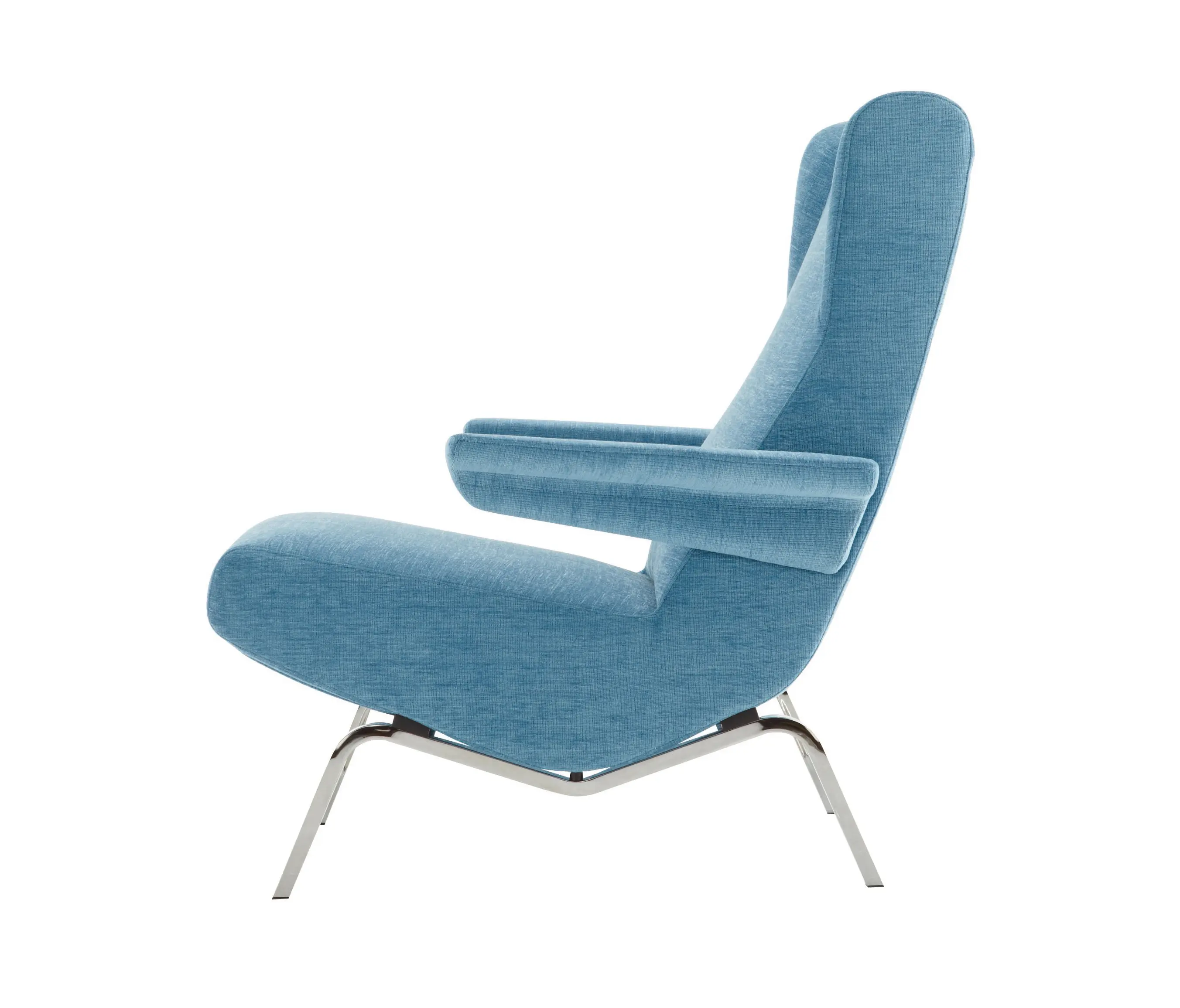 Ligne Roset - Archi | Fauteuil Pietement Chromé Brillant