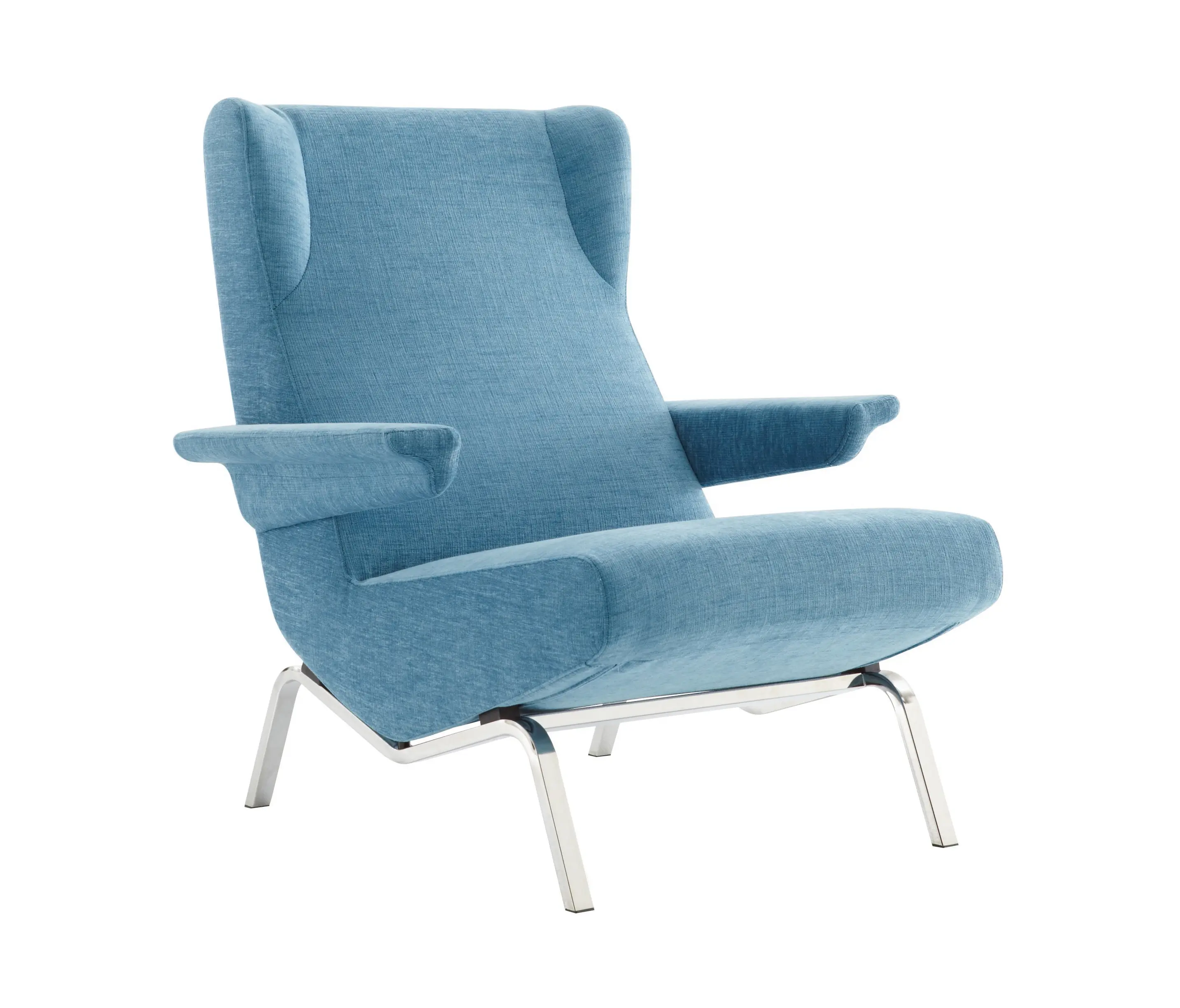 Ligne Roset - Archi | Fauteuil Pietement Chromé Brillant