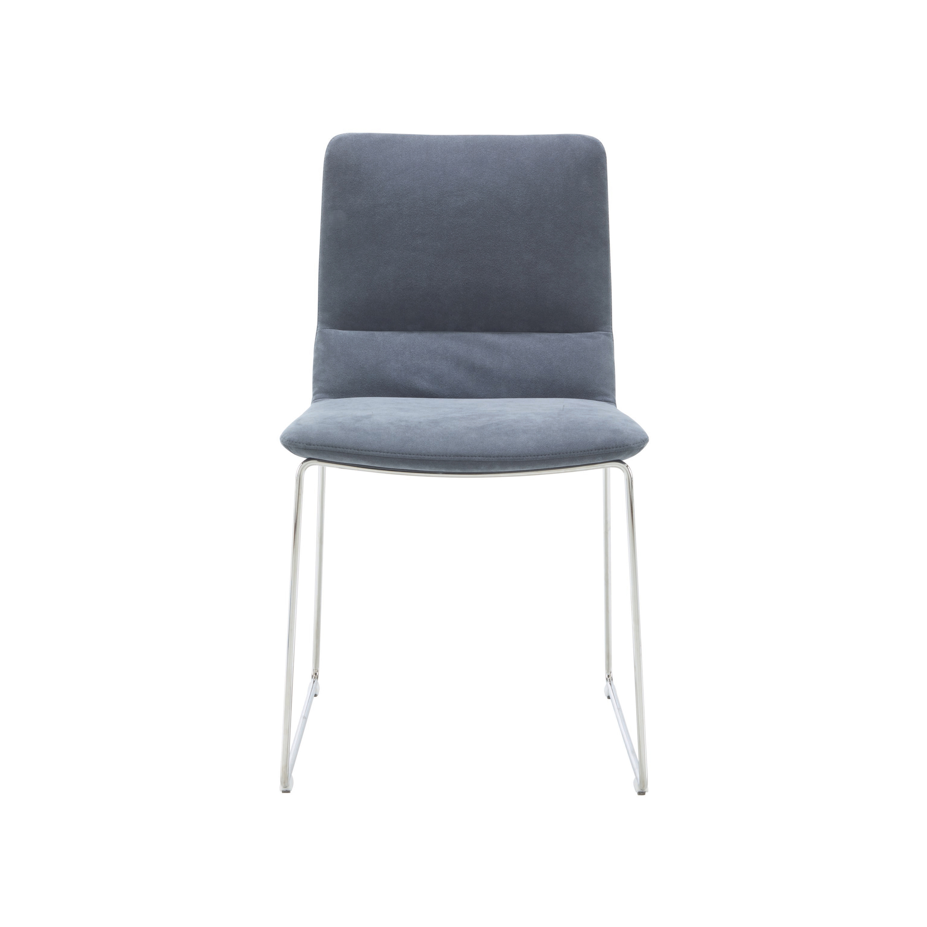 Mostrar el producto Bendchair | Chair Brilliant-Chromed Sleigh Base del fabricante Ligne Roset