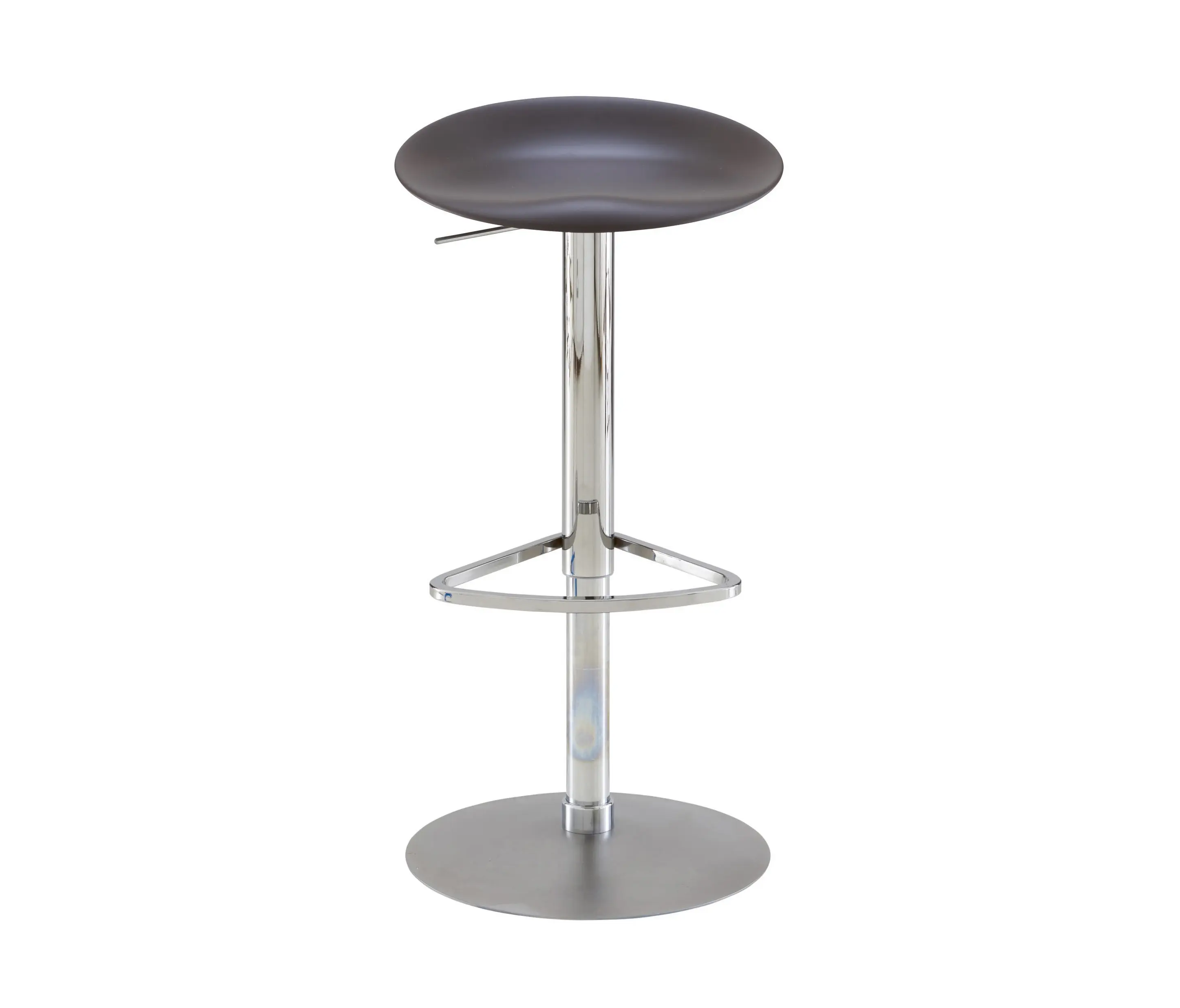 Ligne Roset - Berretto | Höhenverstellbarer Hocker Schokoladenbraun