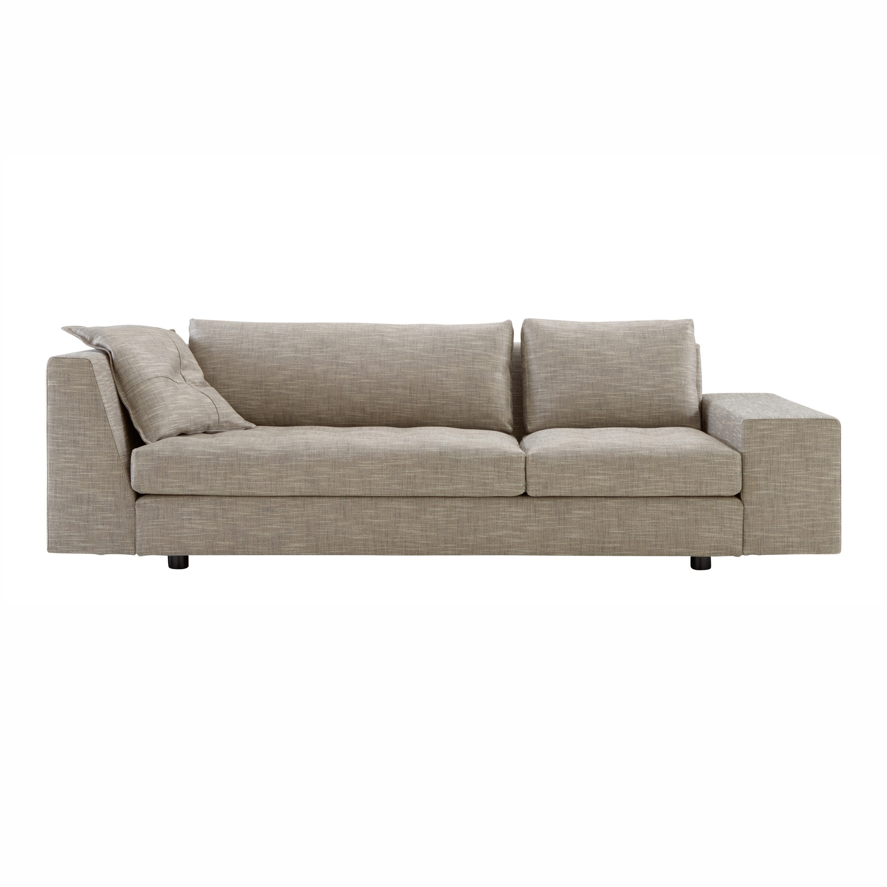 Exclusif | Large Asymmetrical Settee Right Complete Item
