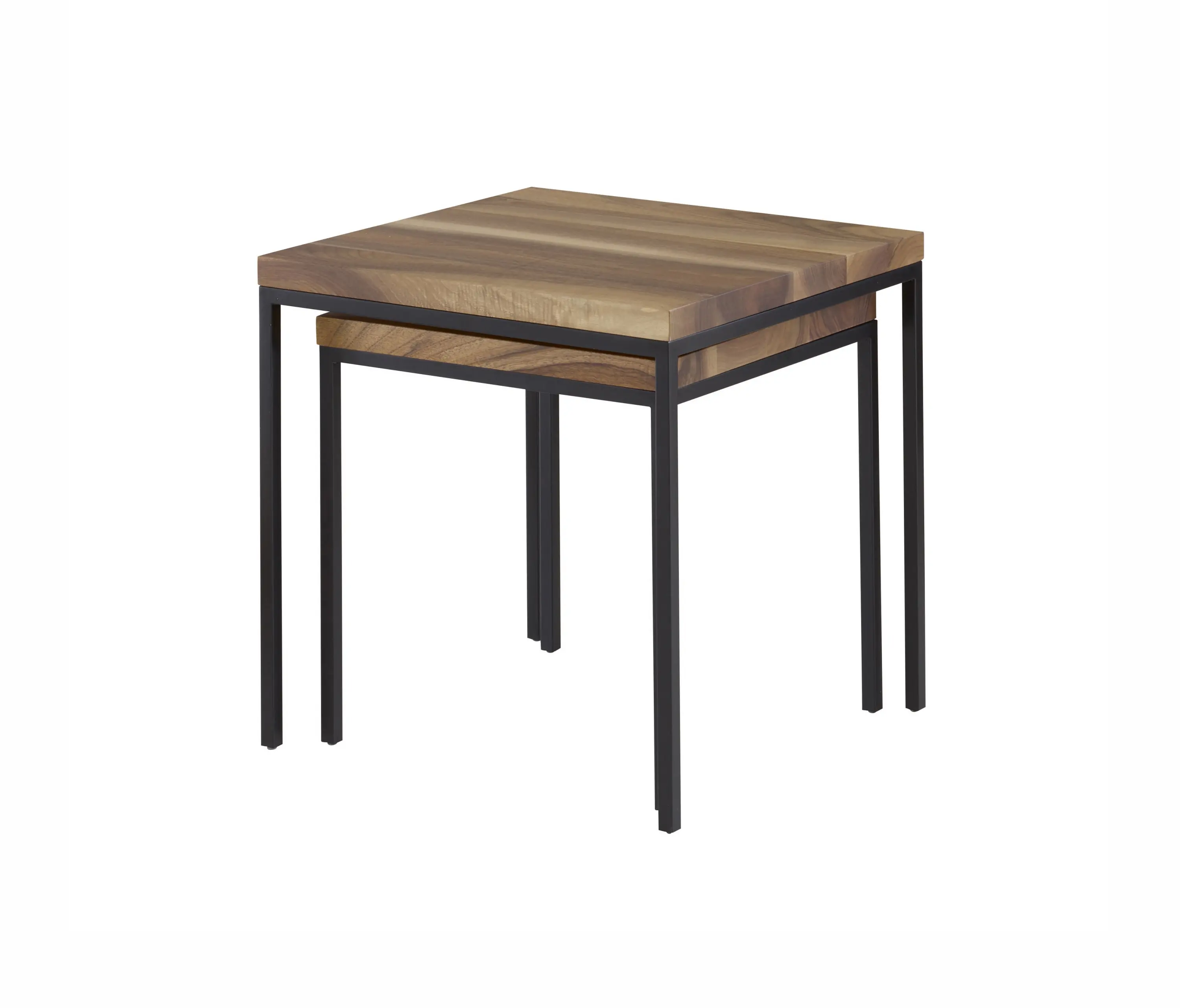 Ligne Roset - Gaby | Table Basse Grand Modele Noyer Noir Massif