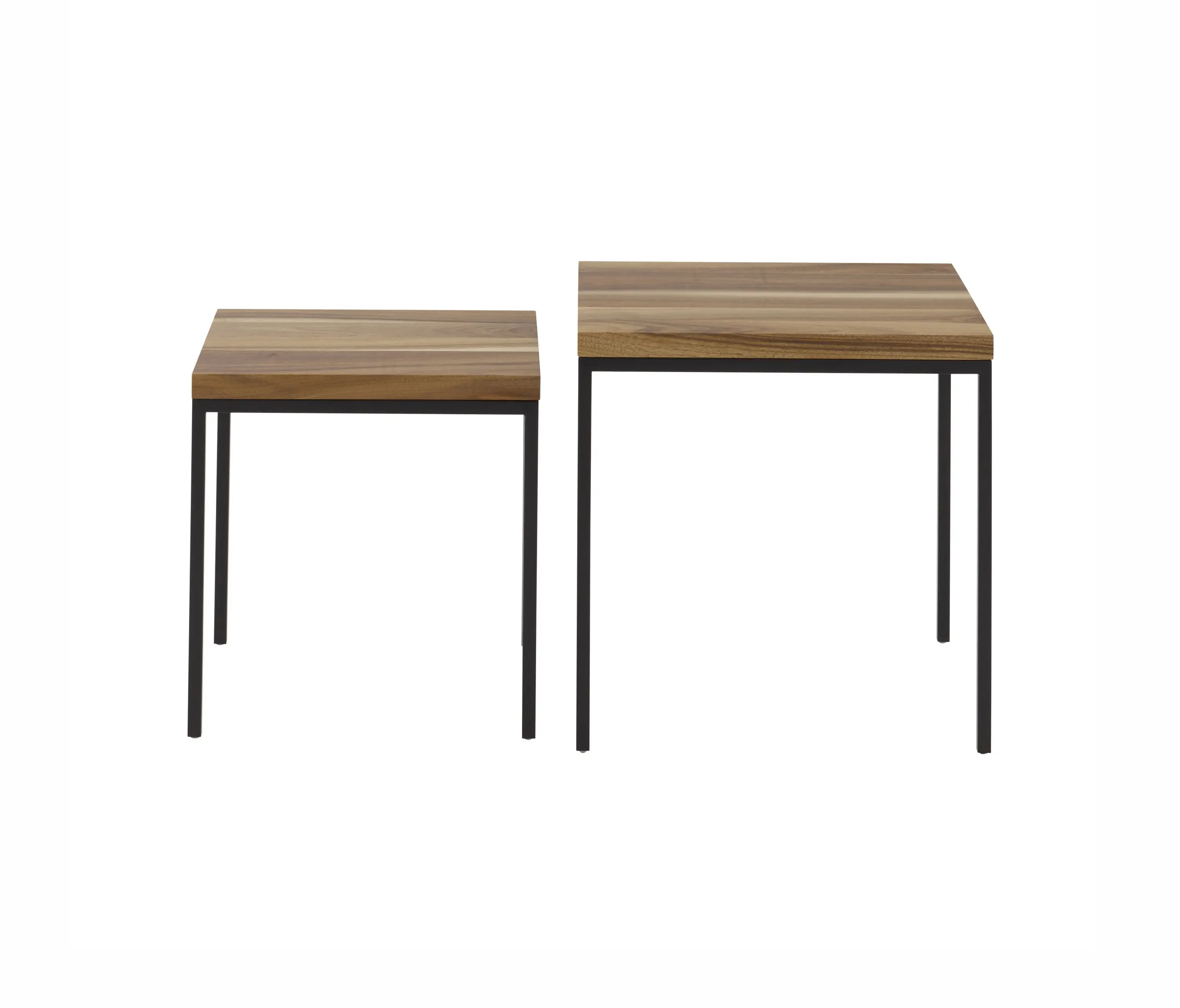 Ligne Roset - Gaby | Table Basse Grand Modele Noyer Noir Massif