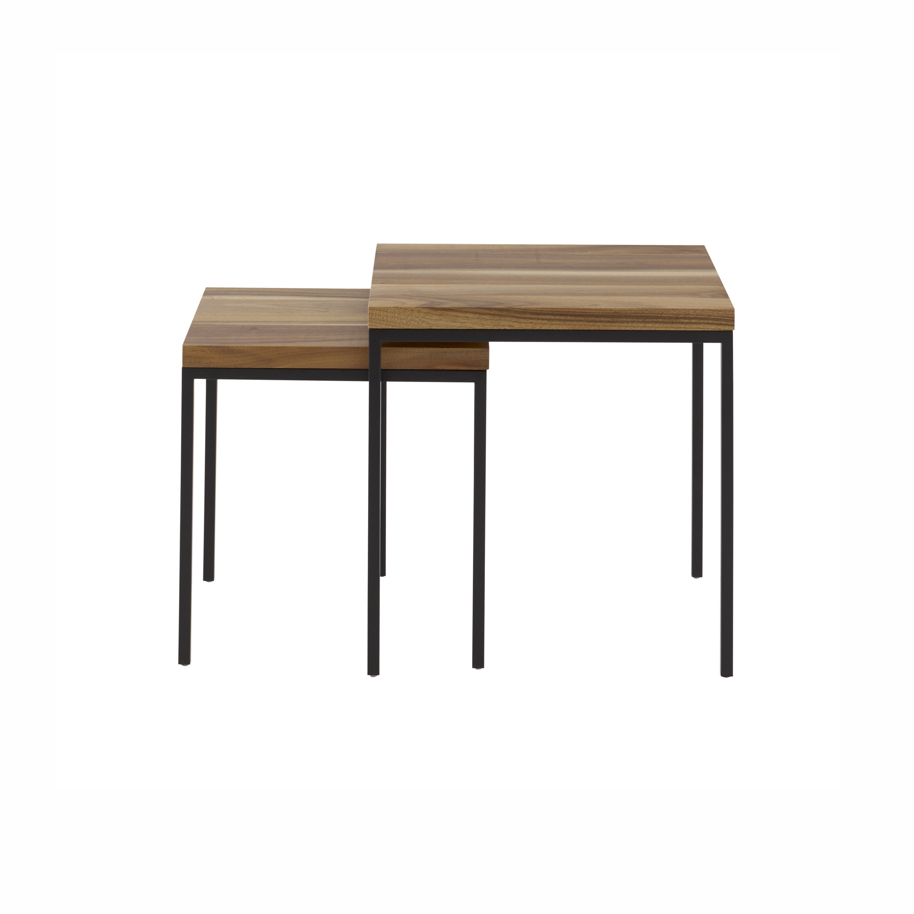 Display product Gaby | Low Table Large Black Solid Walnut from manufacturer Ligne Roset
