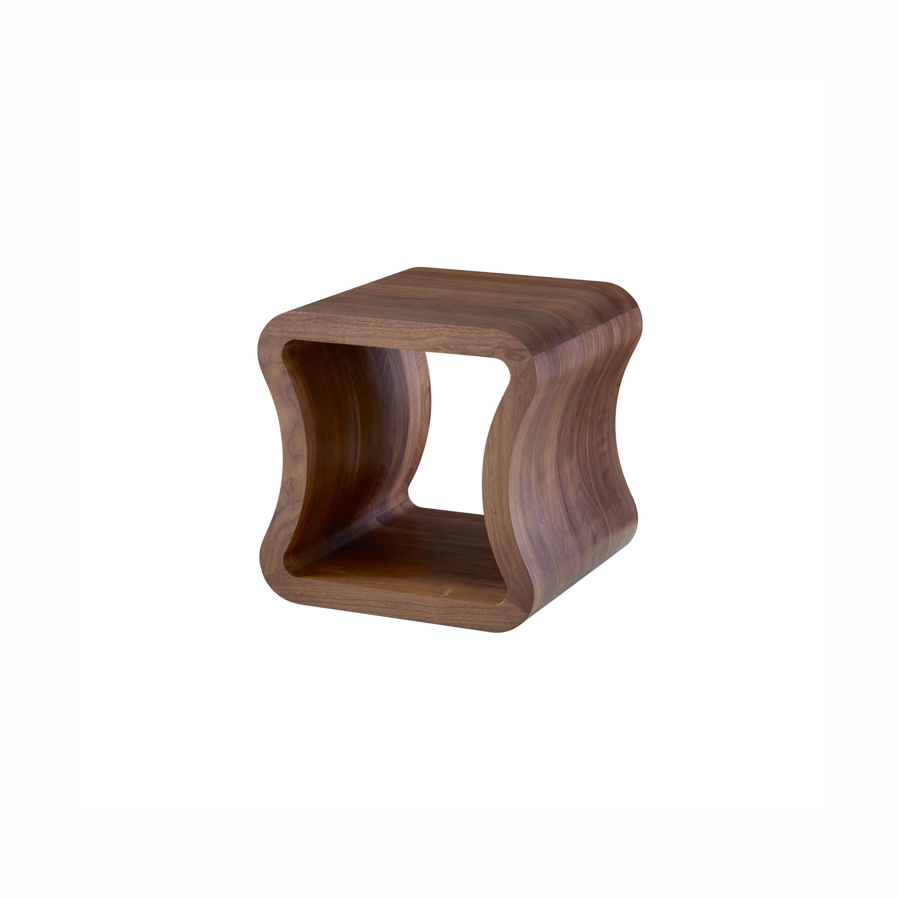Mostra il prodotto One Shape | Tavolino Laterale Per Divano Noce Americano del produttore Ligne Roset