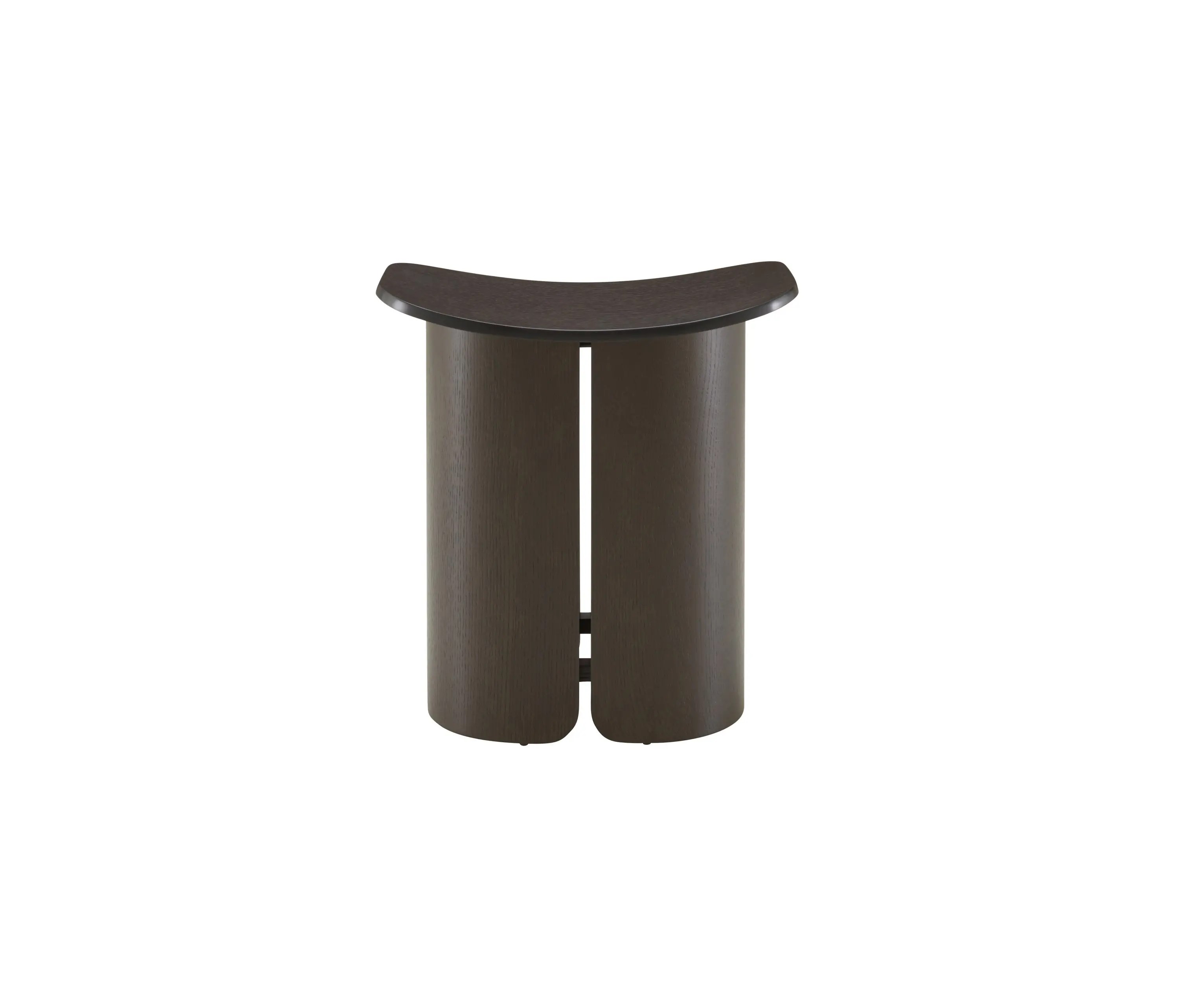 Ligne Roset - San | Tabouret Chene Ton Noir