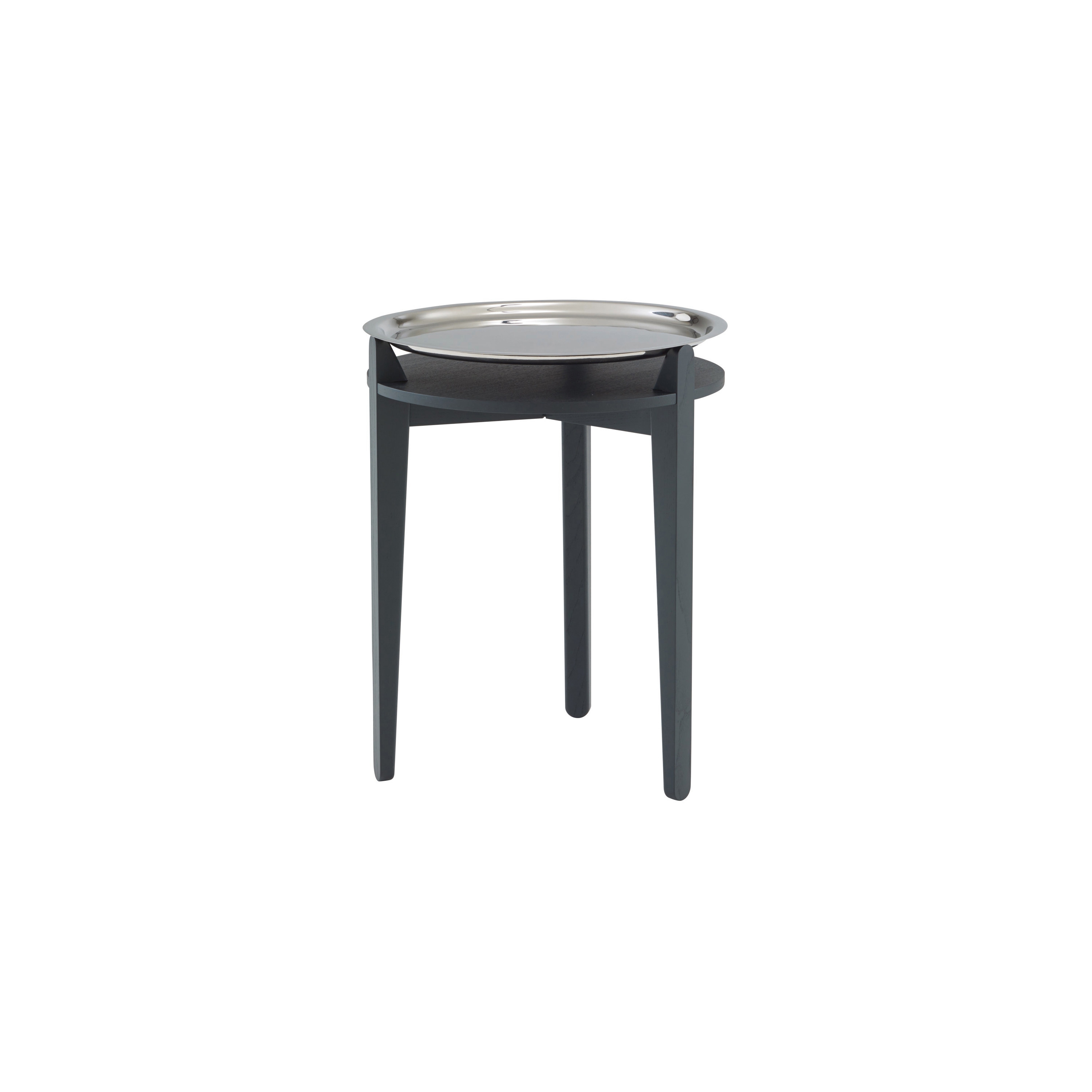 Display product Side Table | Occasional Table Nickel-Plated Top from manufacturer Ligne Roset