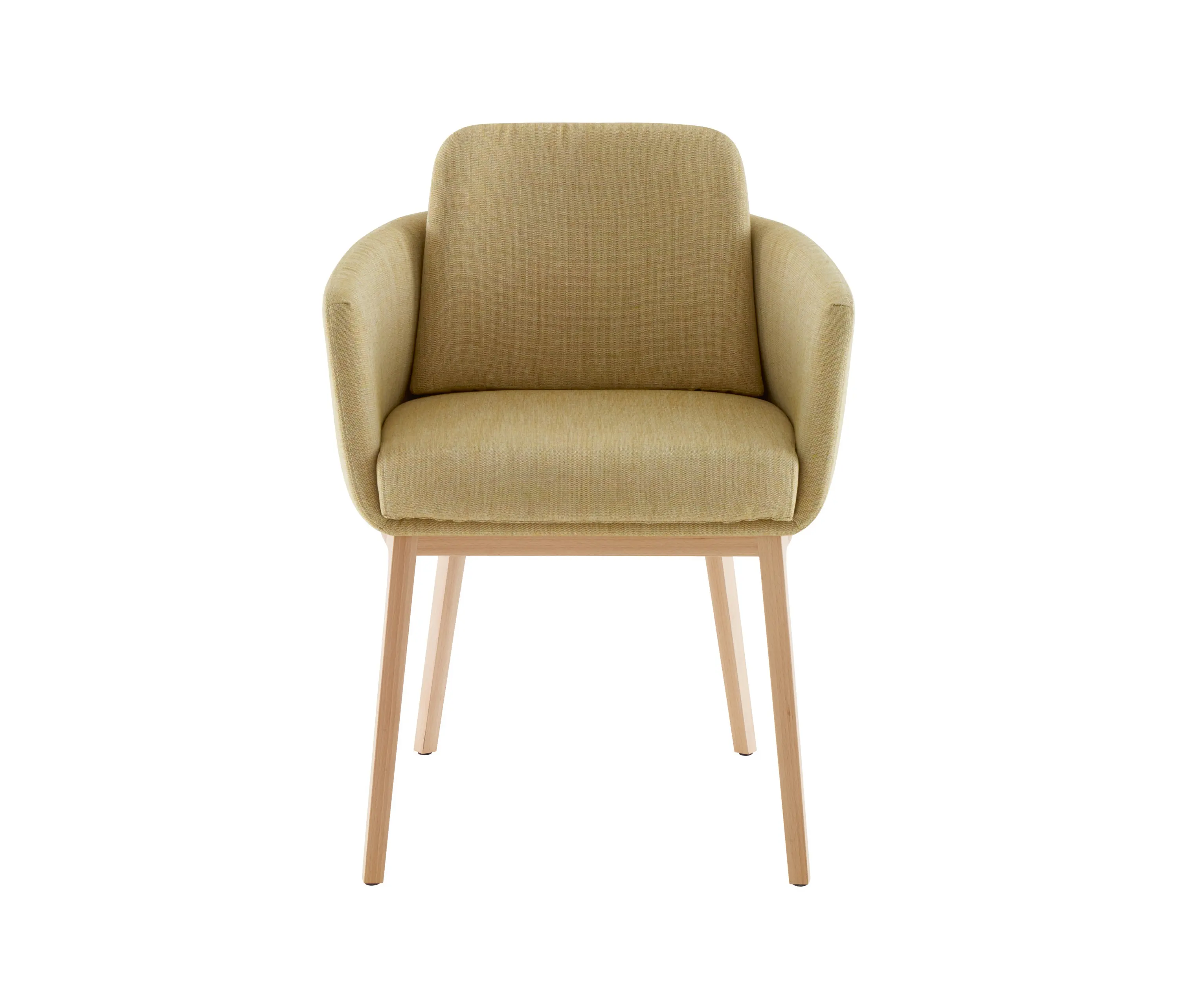 Ligne Roset - Tadao | Sedia Con Braccioli Piedi Faggio Naturale