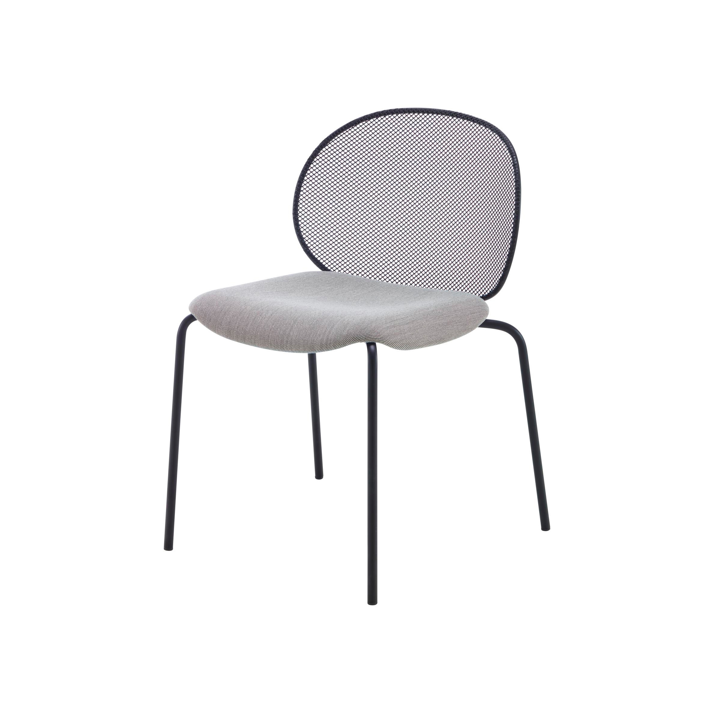 Display product Unbeaumatin | Chair Indoor Black Lacquered Base from manufacturer Ligne Roset