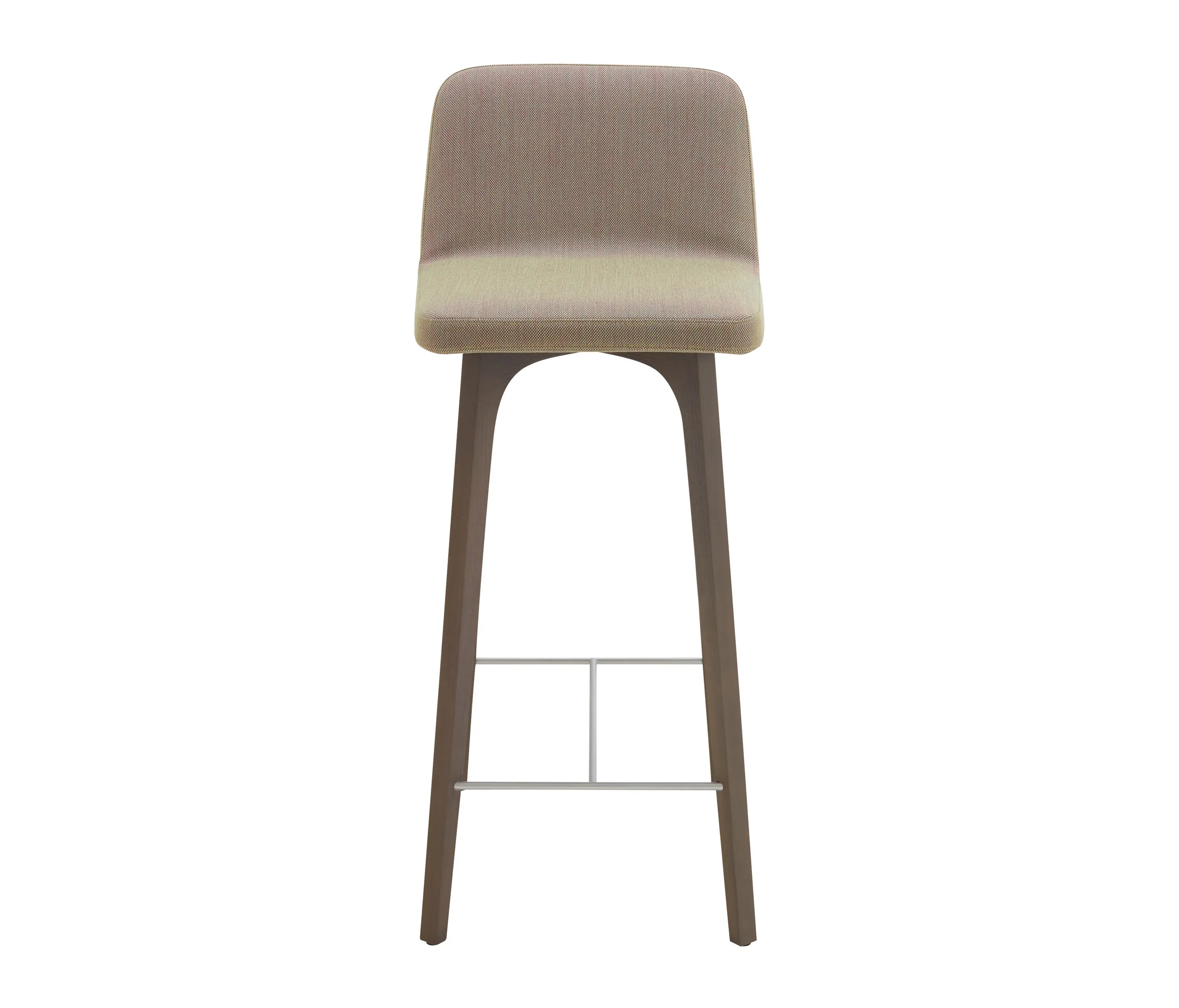 Ligne Roset - Vik | Barhocker Hoch Esche Aschgrau Mit Griff