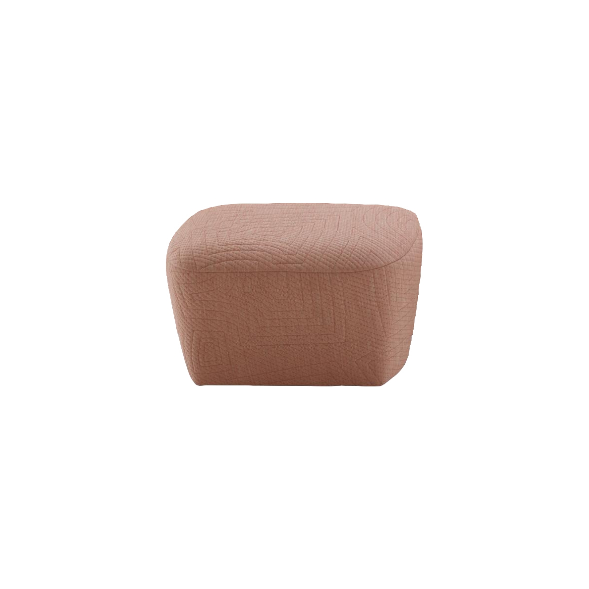 Display product Uncover | Footstool Version A – Stitched Motif from manufacturer Ligne Roset
