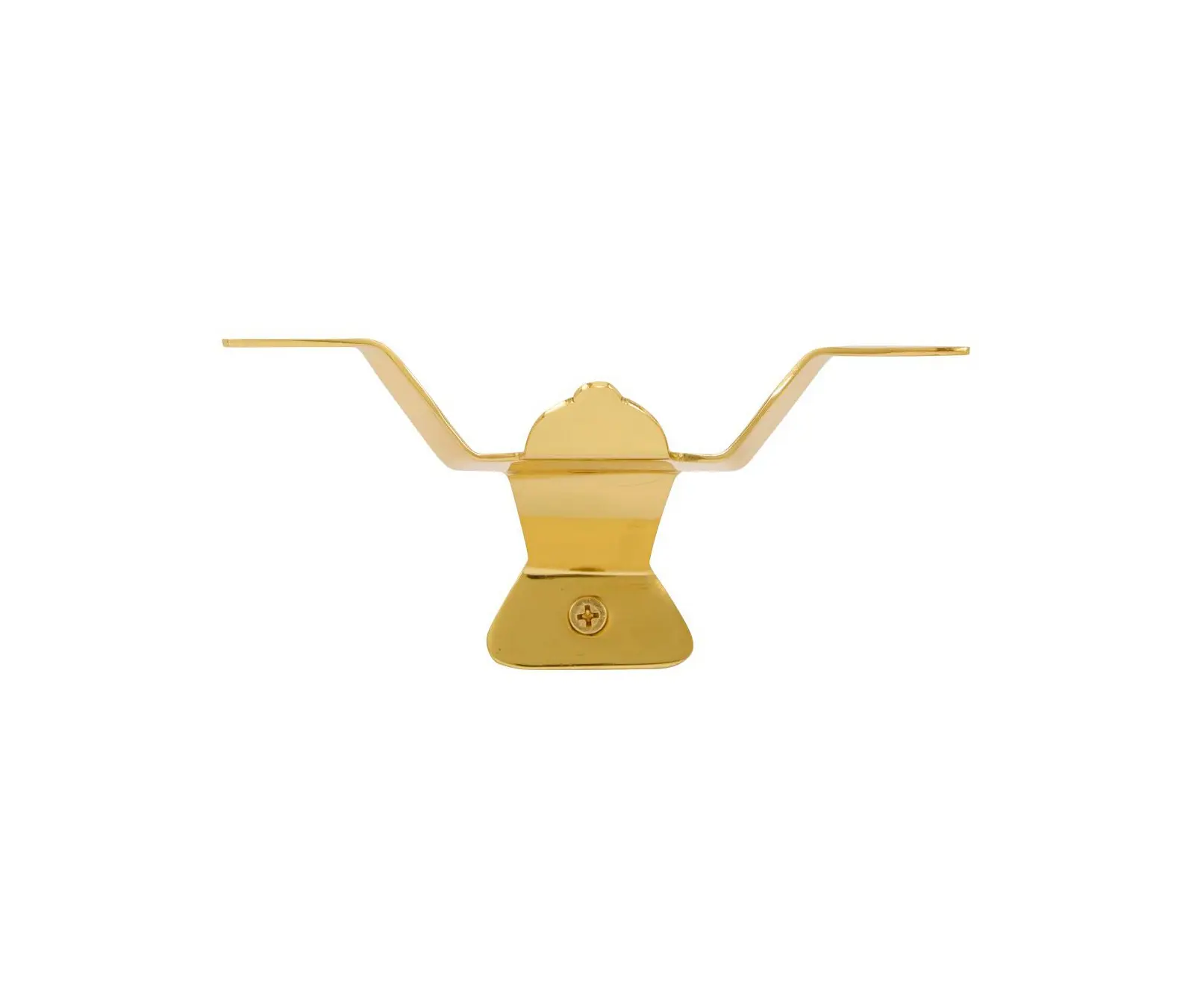 Ligne Roset - Wall Hook: Envolee | 1 Hook Up Brass