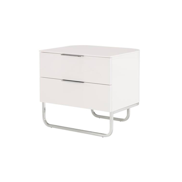 Mostra il prodotto Hyannis Port | Comodino 2 Cassetti Laccato Bianco Lucido del produttore Ligne Roset